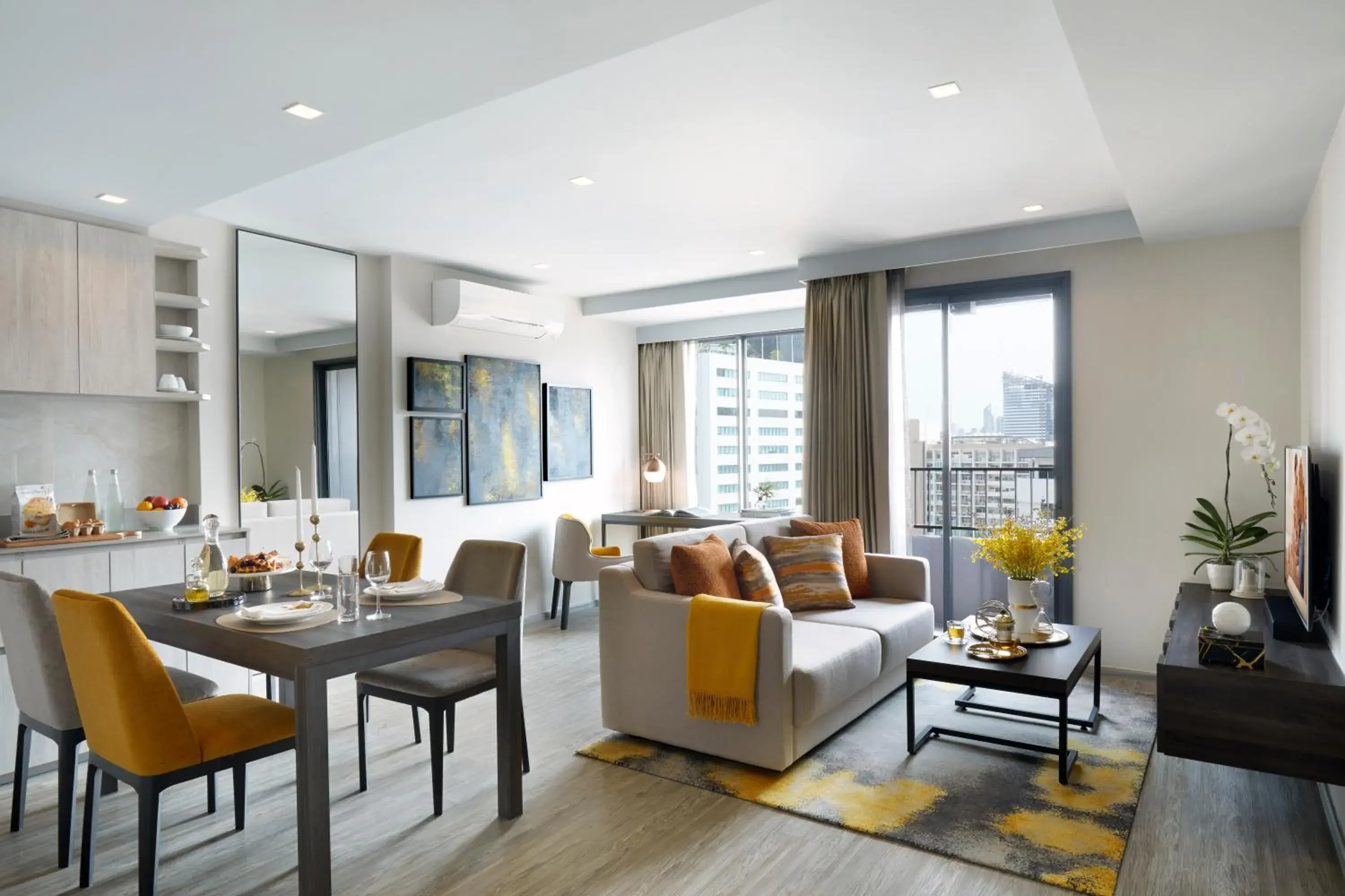 One-Bedroom Executive in Somerset Rama 9 Bangkok One-Bedroom Executive in Somerset Rama 9 Bangkok