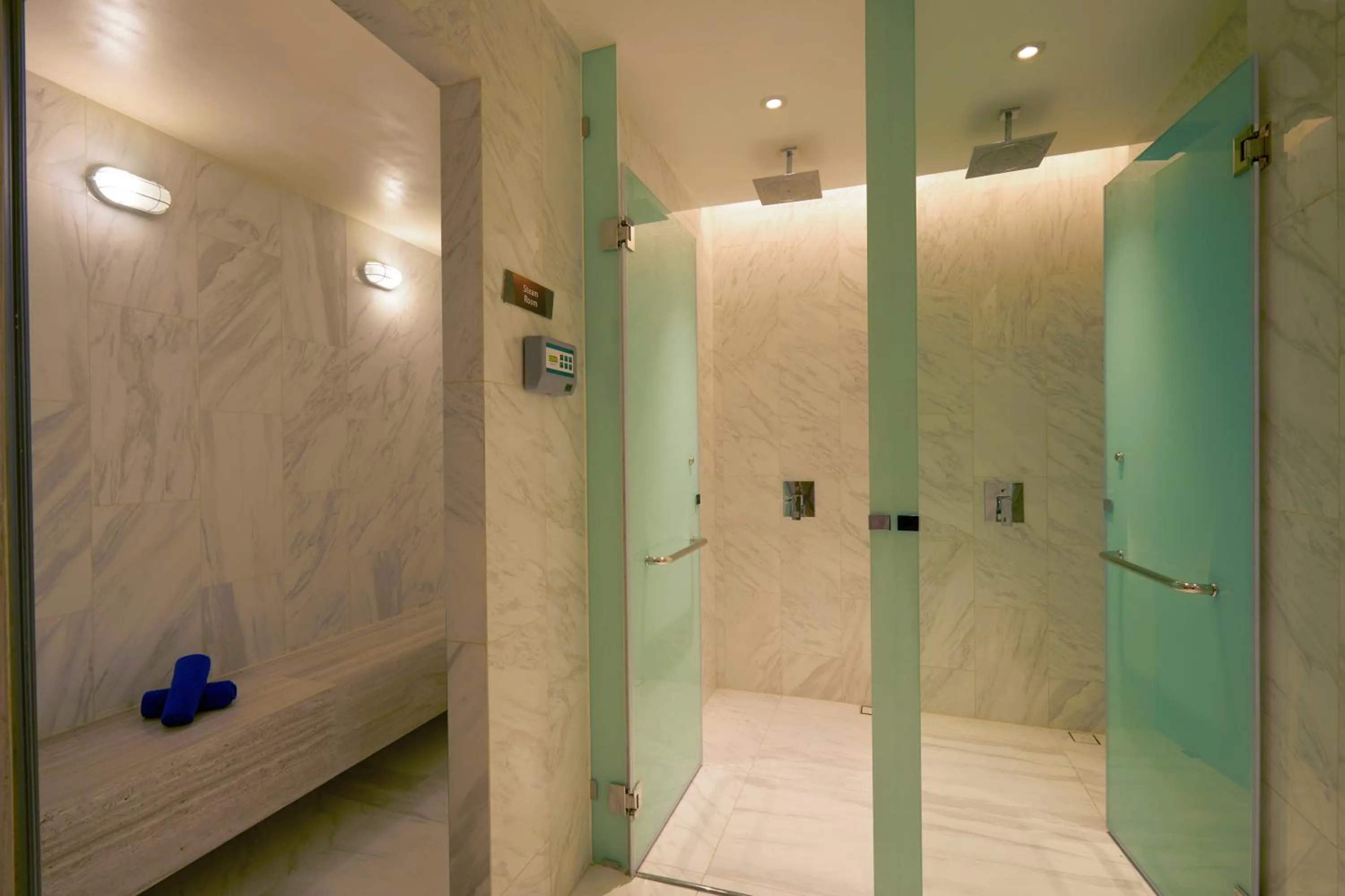 Steam room in Somerset Rama 9 Bangkok