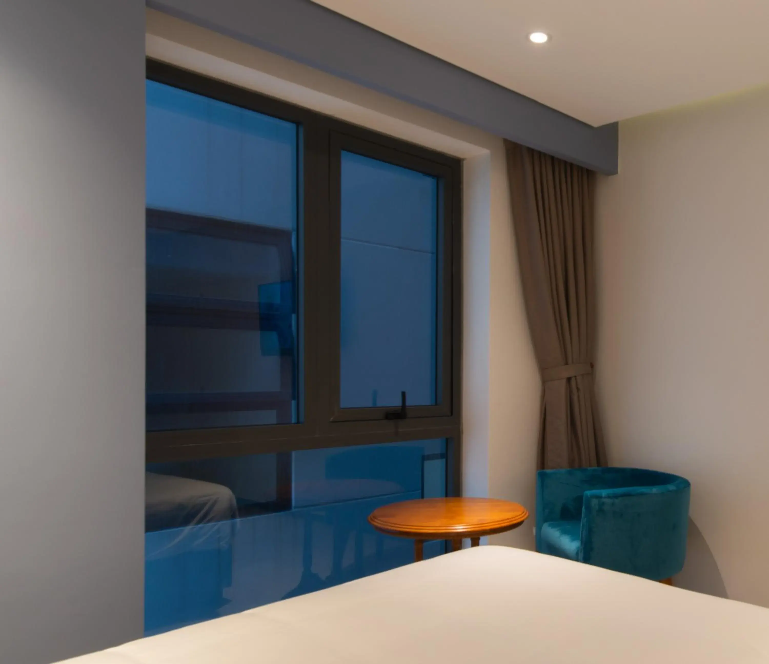 View (from property/room), Bed in The Time Hotel View (from property/room), Bed in The Time Hotel