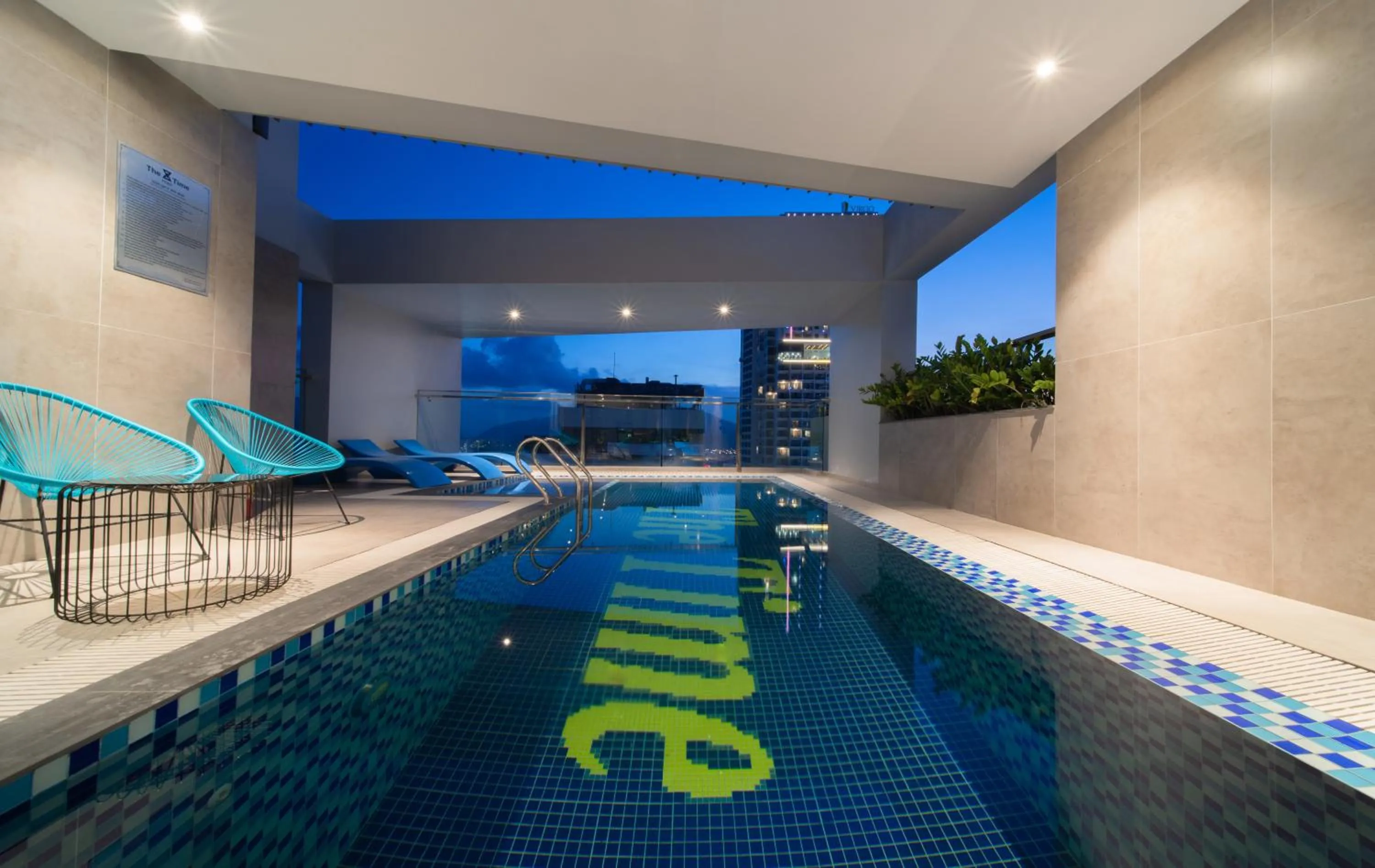 Swimming pool in The Time Hotel