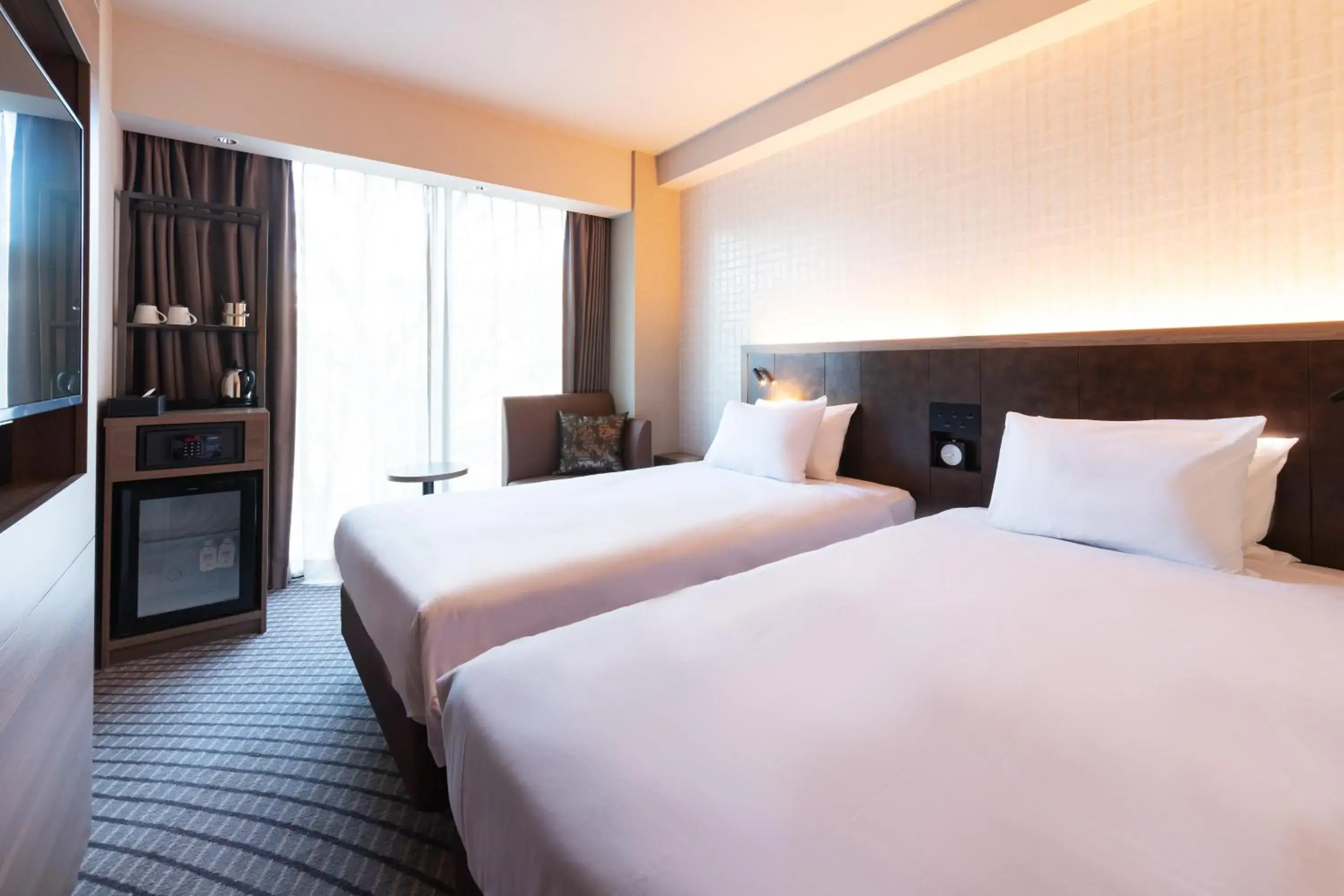 Bed in First Hotel Kanazawa Bed in First Hotel Kanazawa