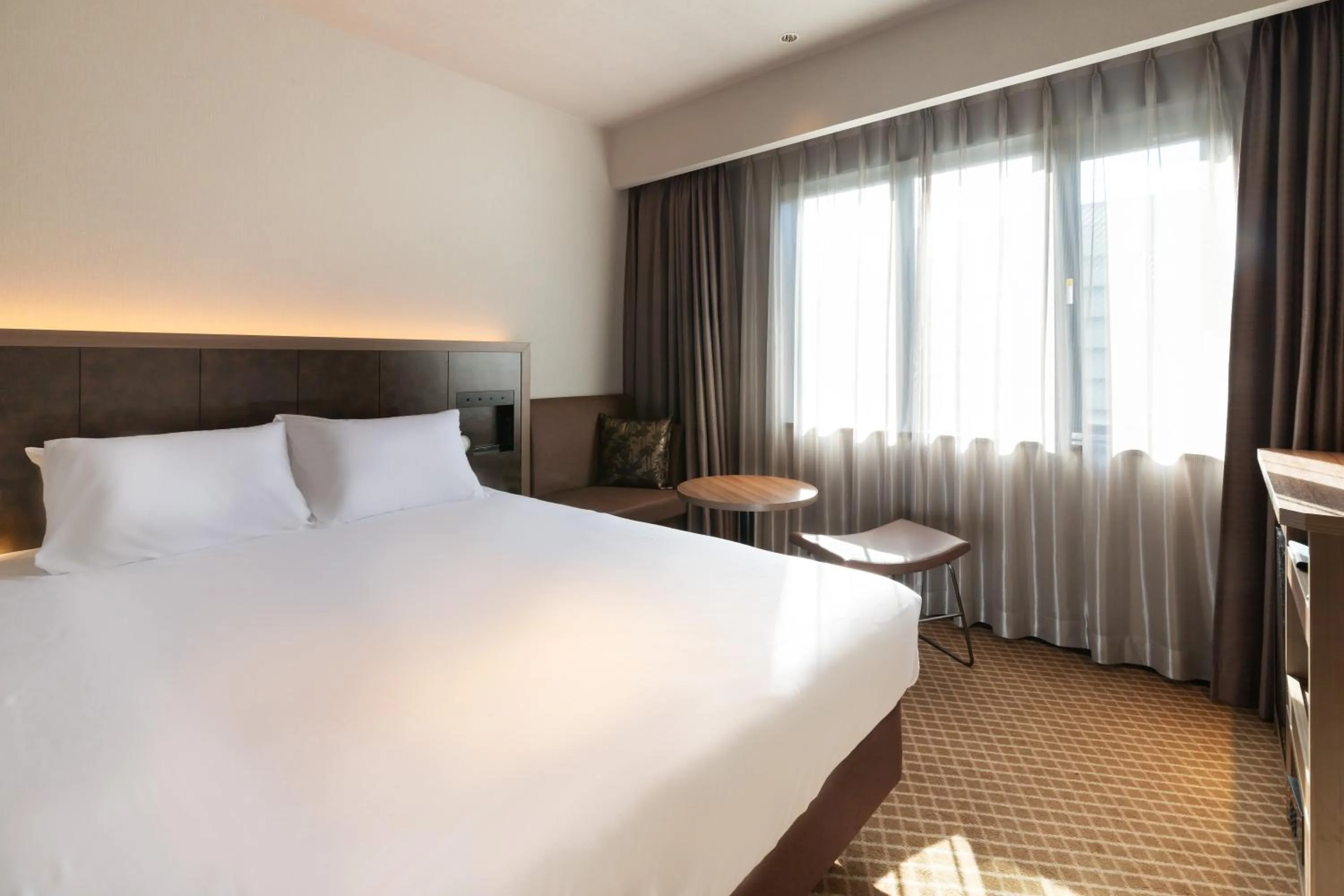 Bed in First Hotel Kanazawa