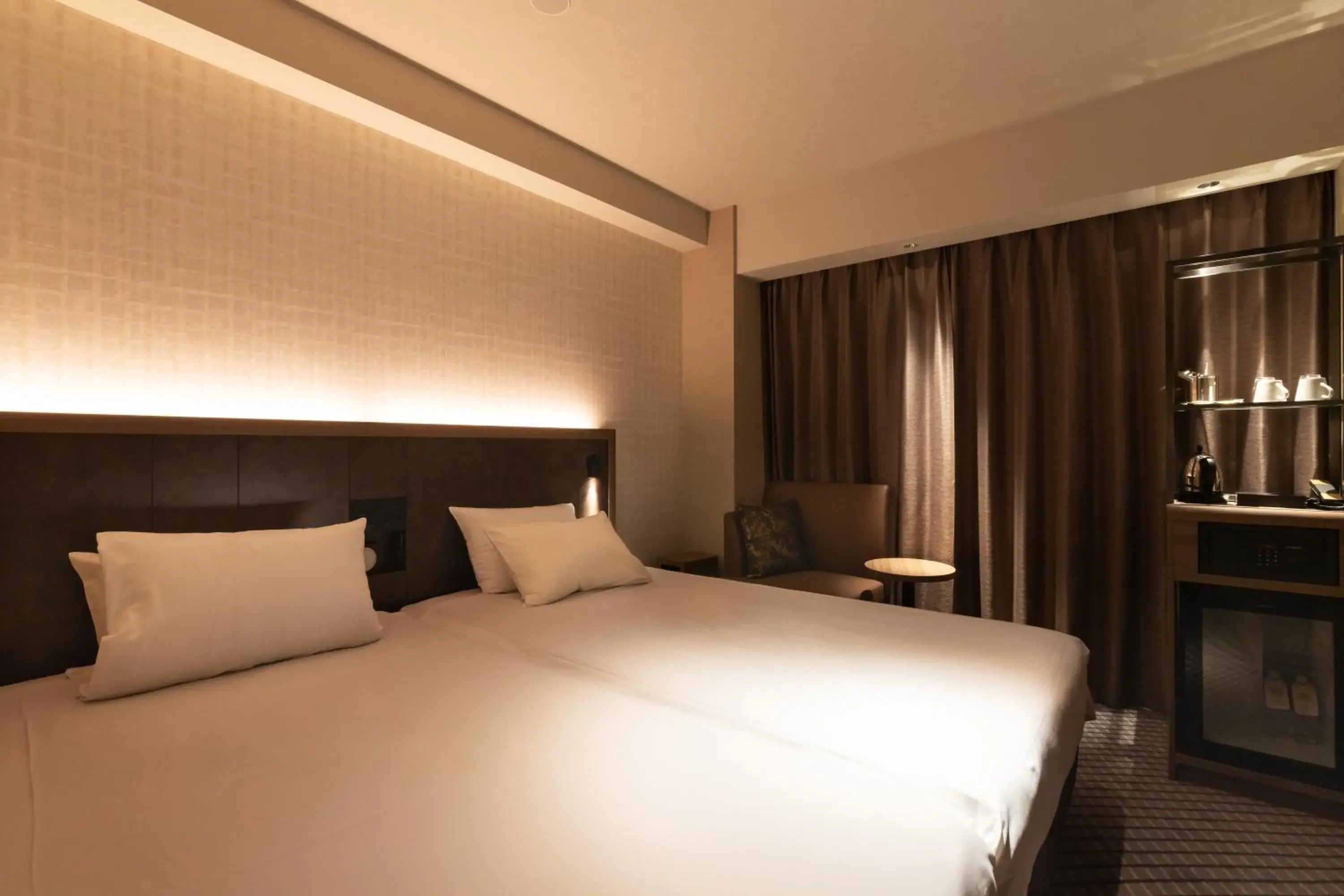 Bed in First Hotel Kanazawa Bed in First Hotel Kanazawa