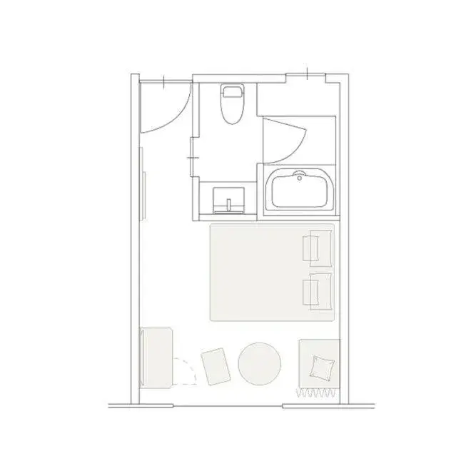 Photo of the whole room in First Hotel Kanazawa Photo of the whole room in First Hotel Kanazawa