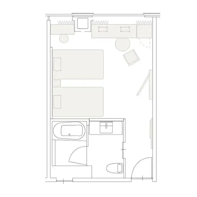 Photo of the whole room in First Hotel Kanazawa Photo of the whole room in First Hotel Kanazawa