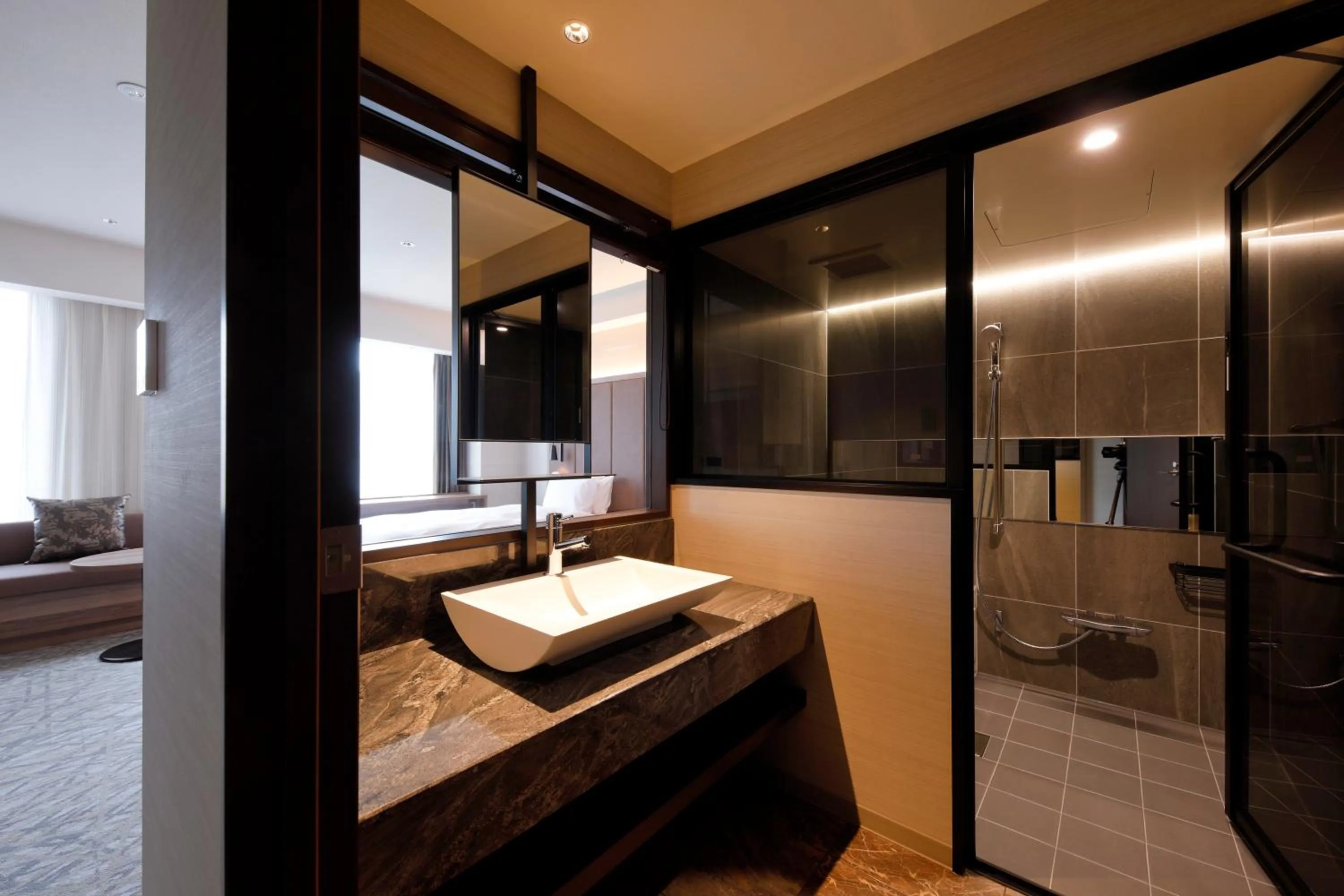 Decorative detail in First Hotel Kanazawa