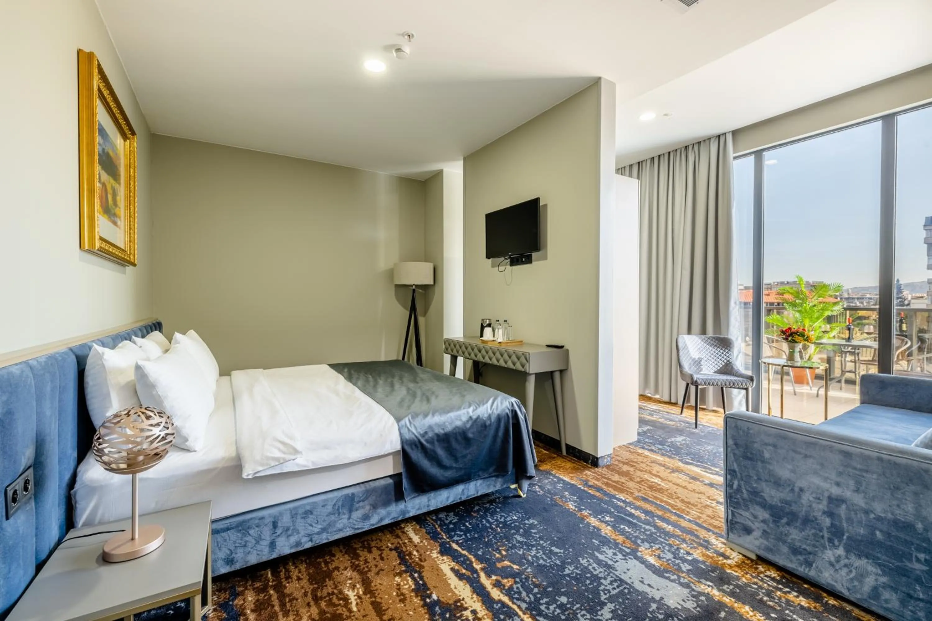 Bed in Brosse Garden