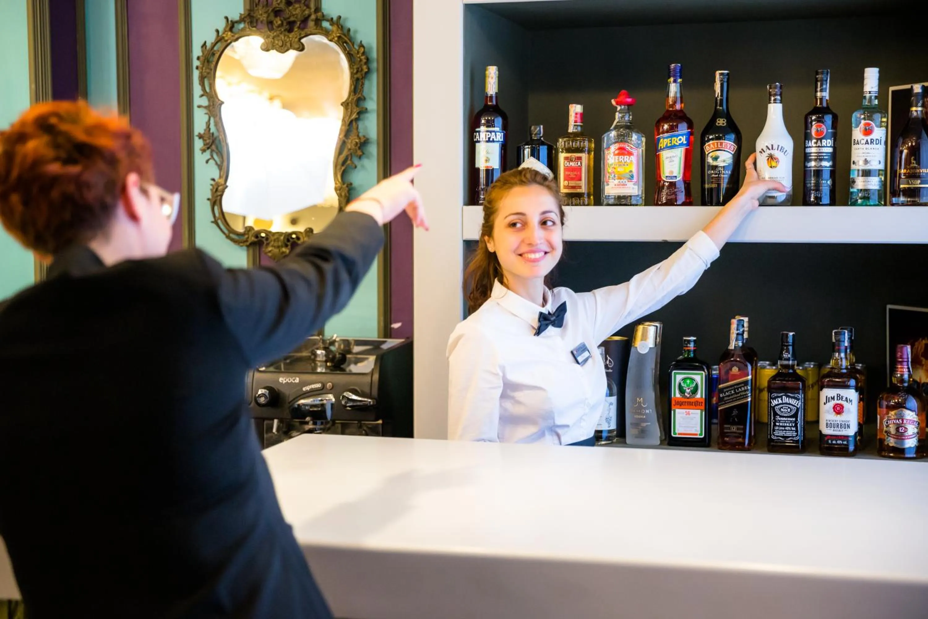 Staff in Brosse Garden