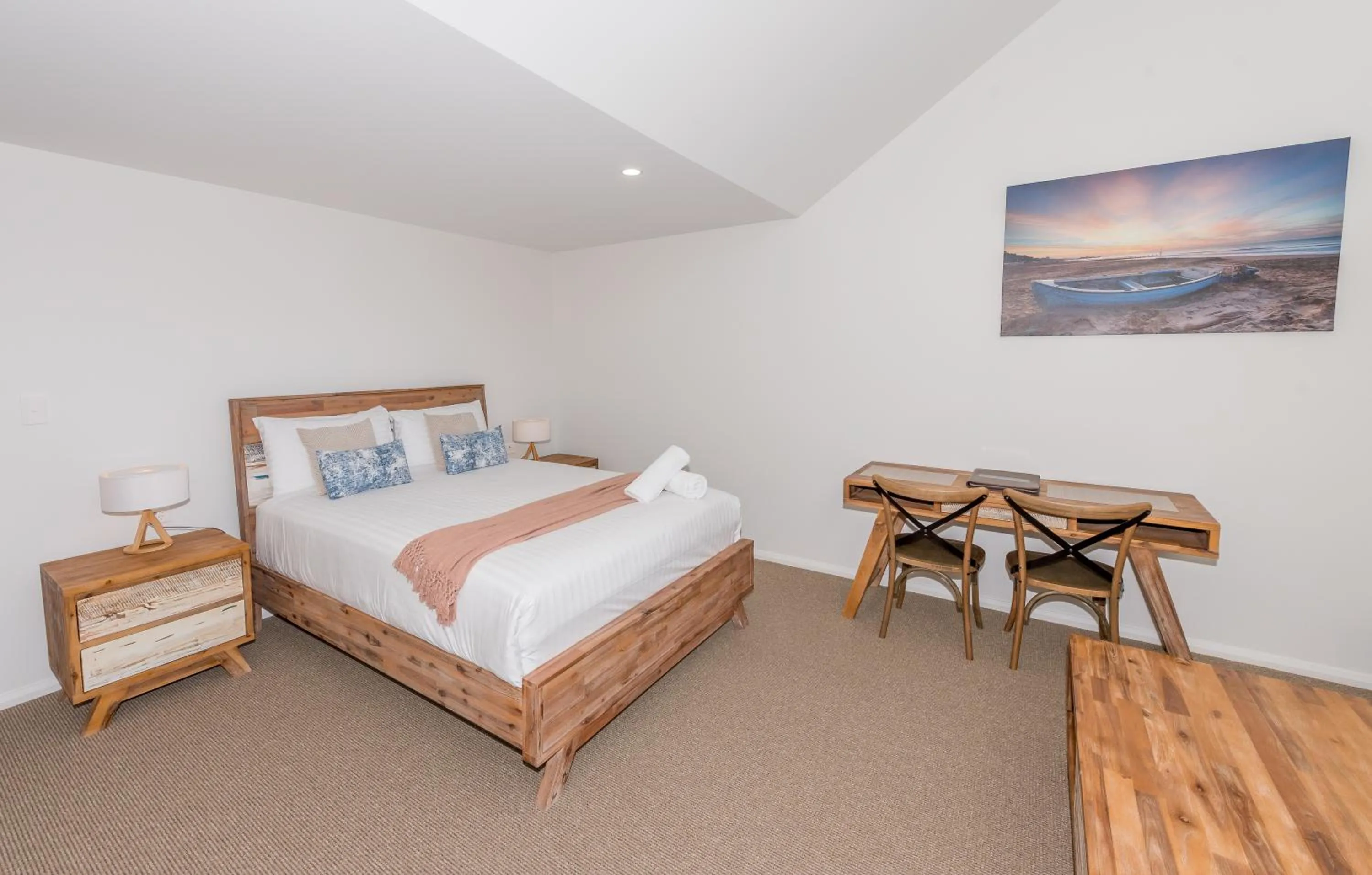 Bed in The Hub Bicheno