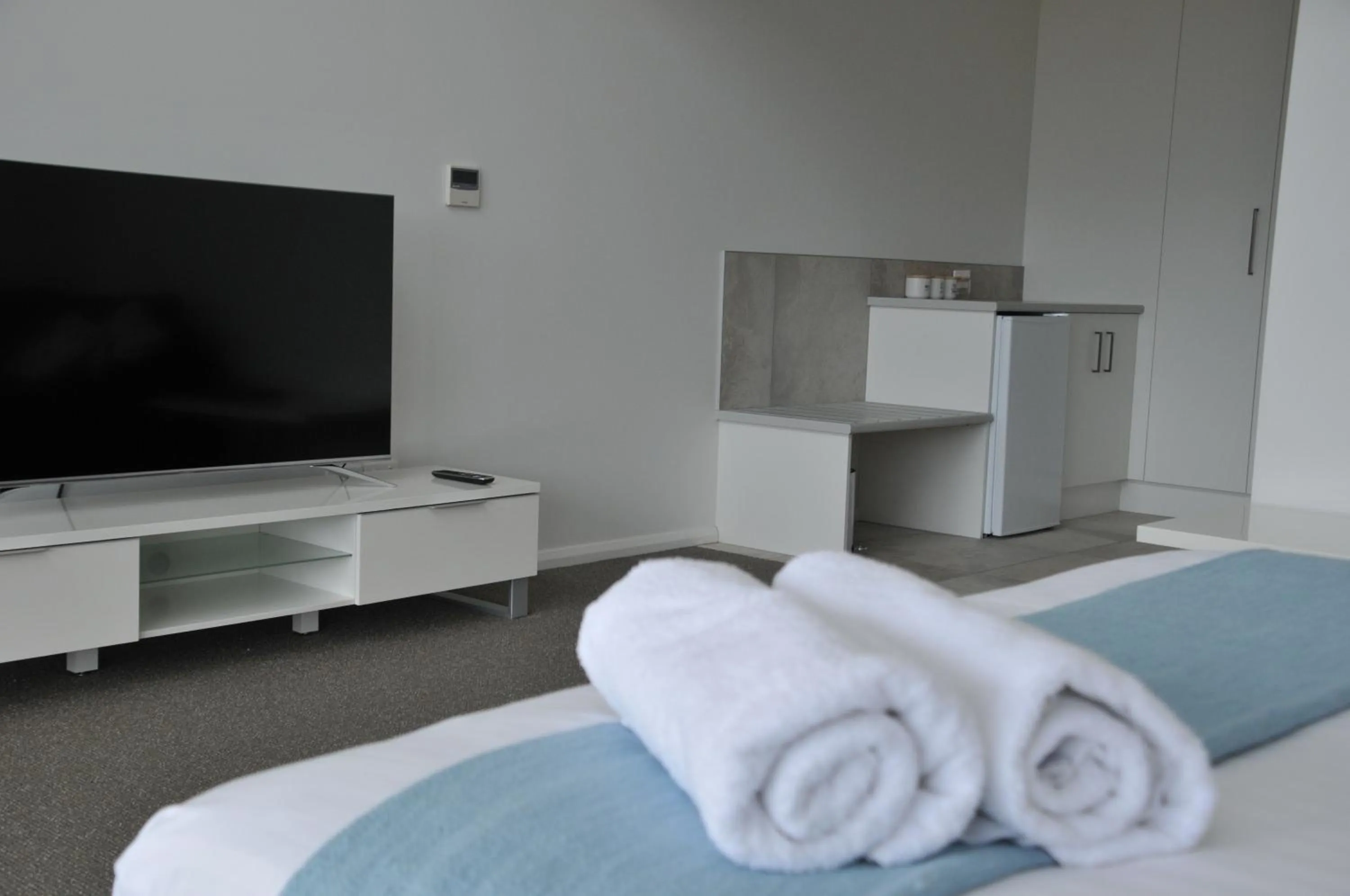 Bed in The Hub Bicheno