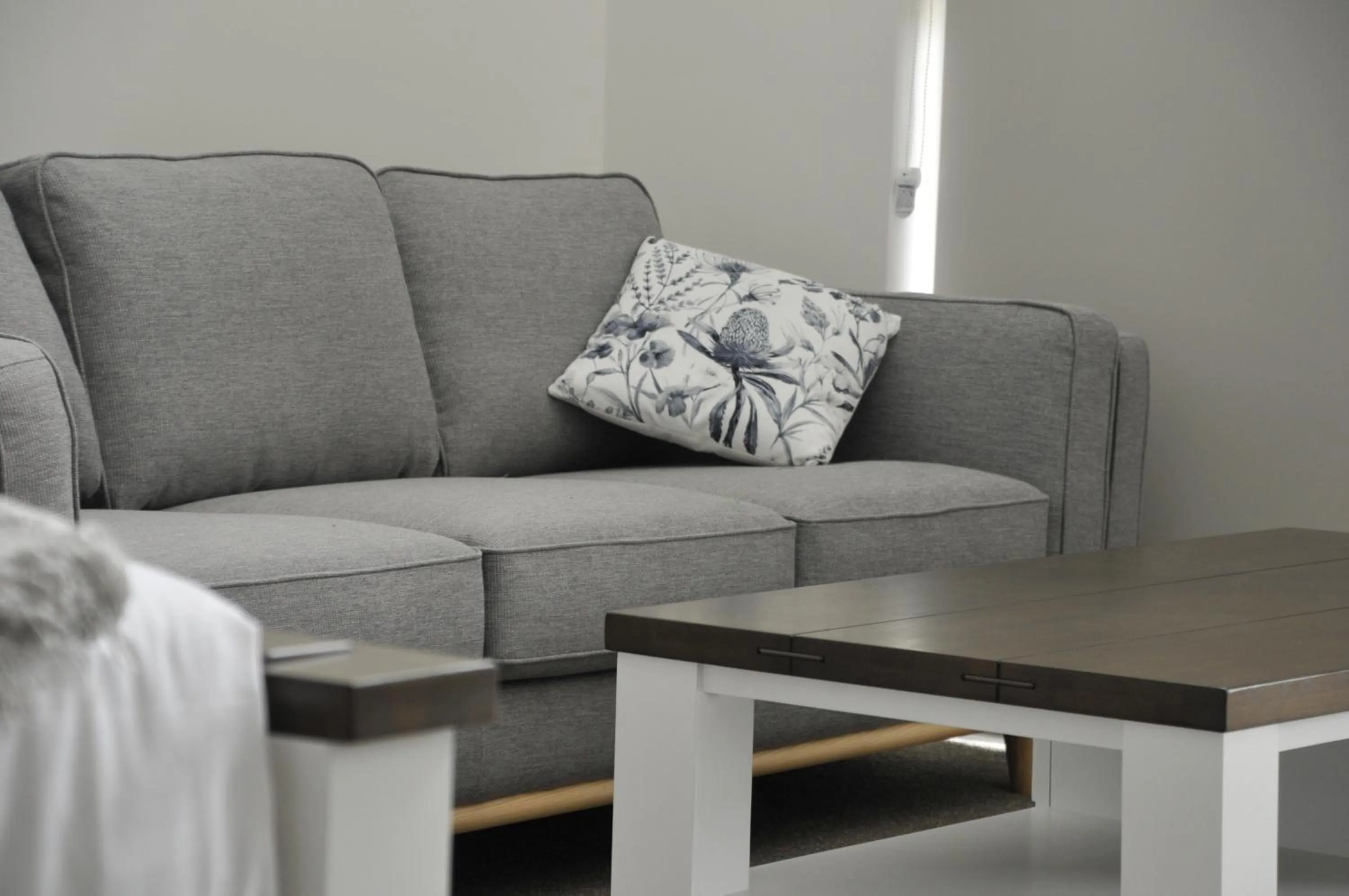 Living room in The Hub Bicheno