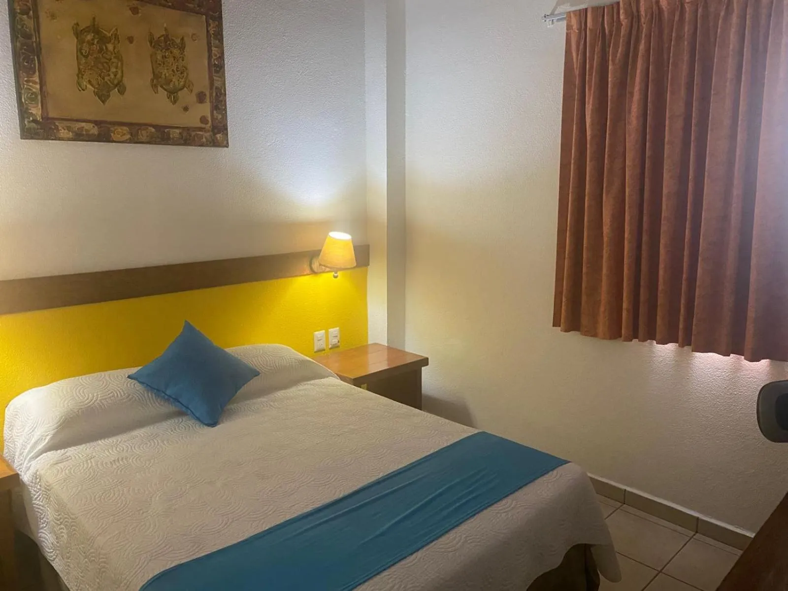 Bedroom, Bed in Hotel Pez Vela