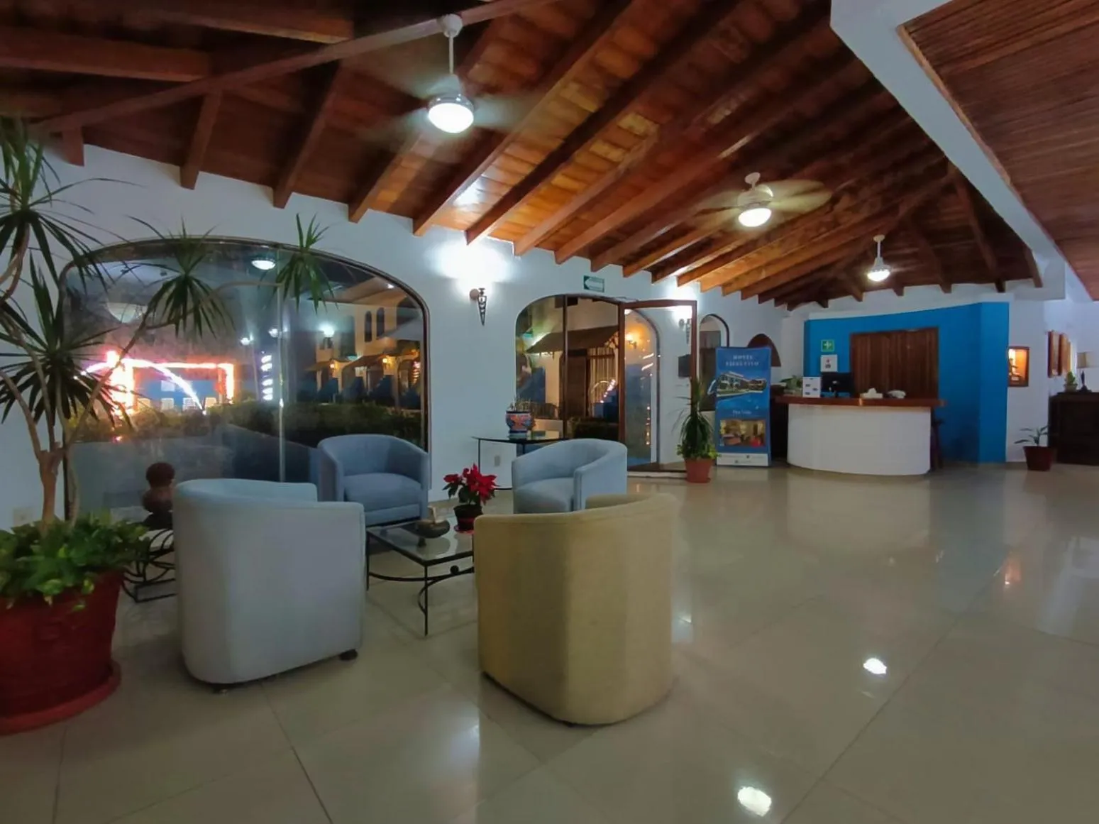 Property building in Hotel Pez Vela