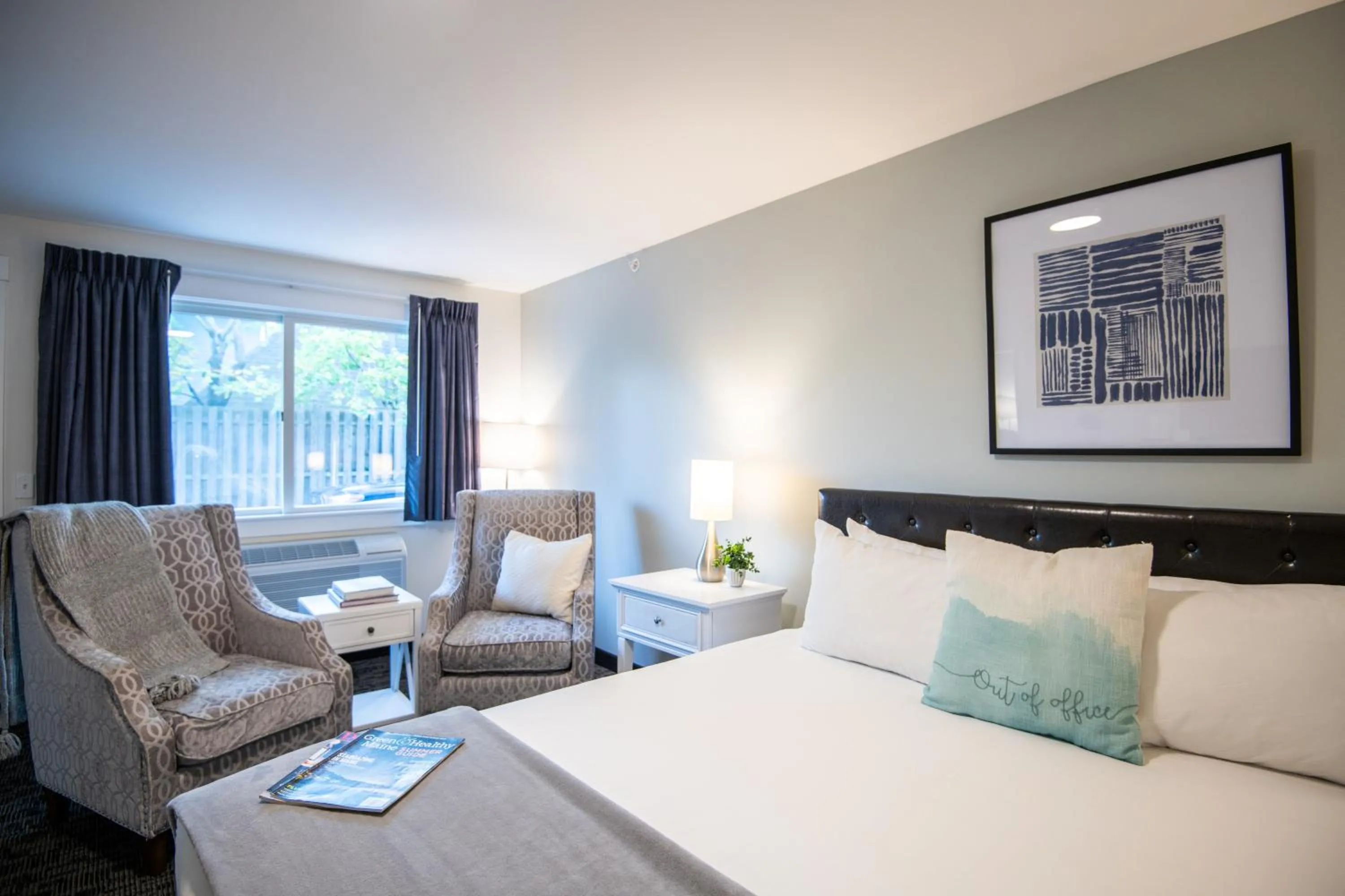 Bed in Anchorage Motel