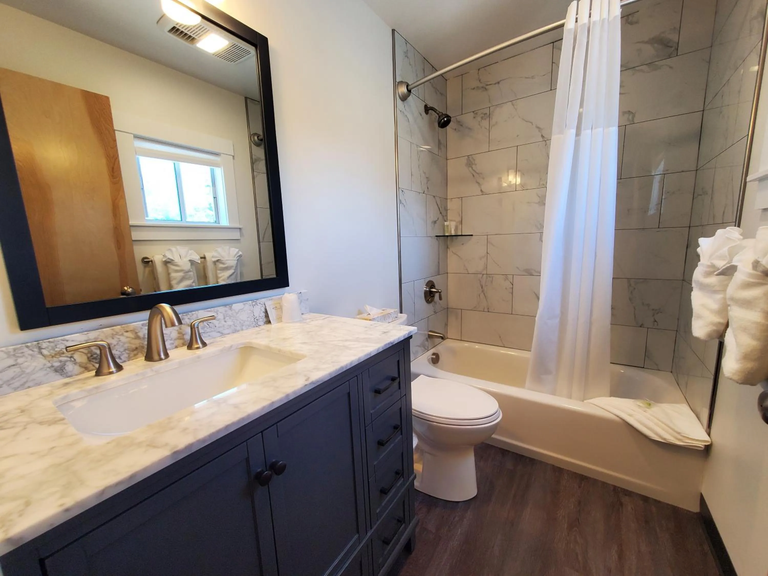 Shower in Anchorage Motel