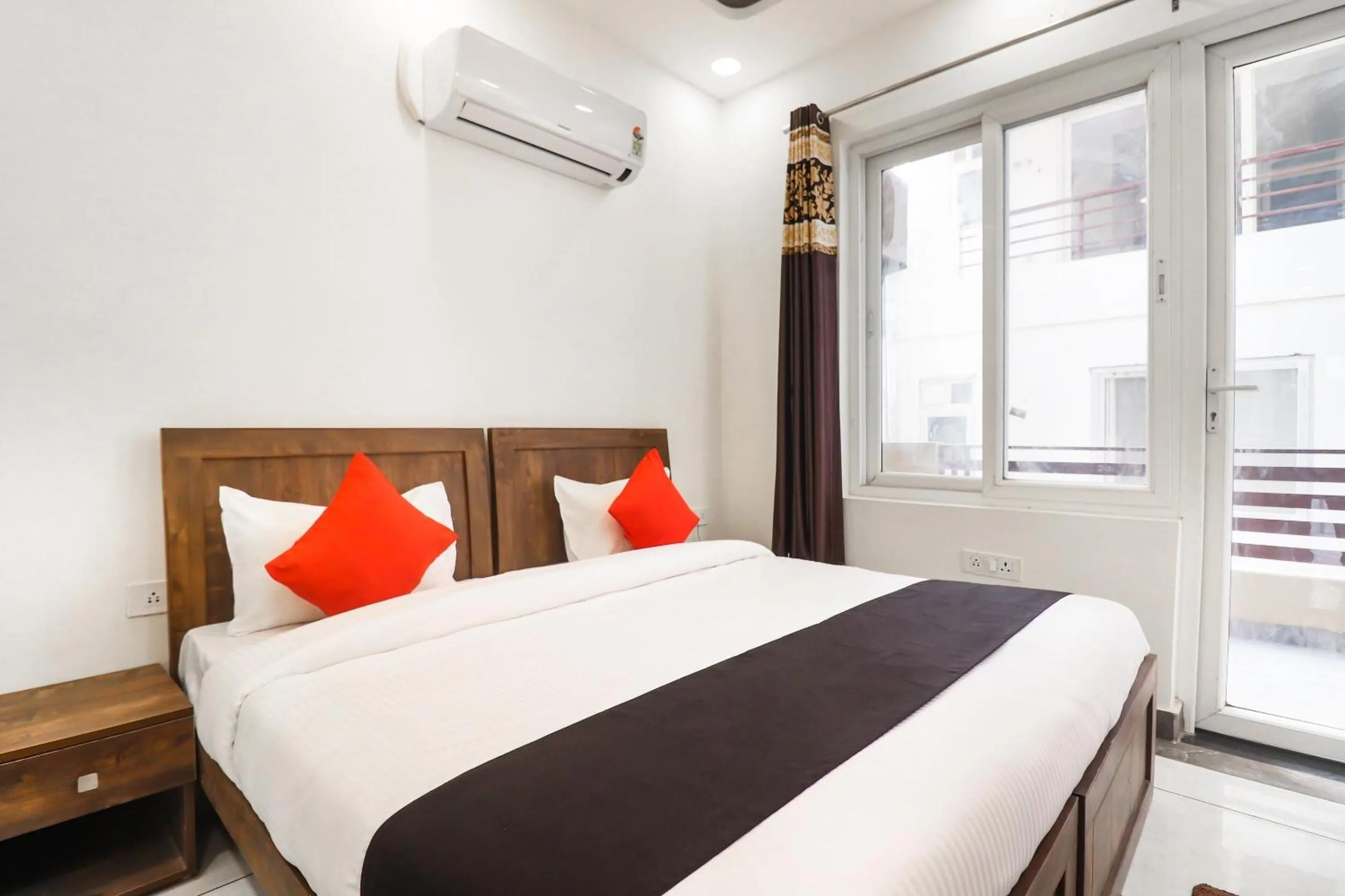 Bedroom in Collection O Green Leaf Residency