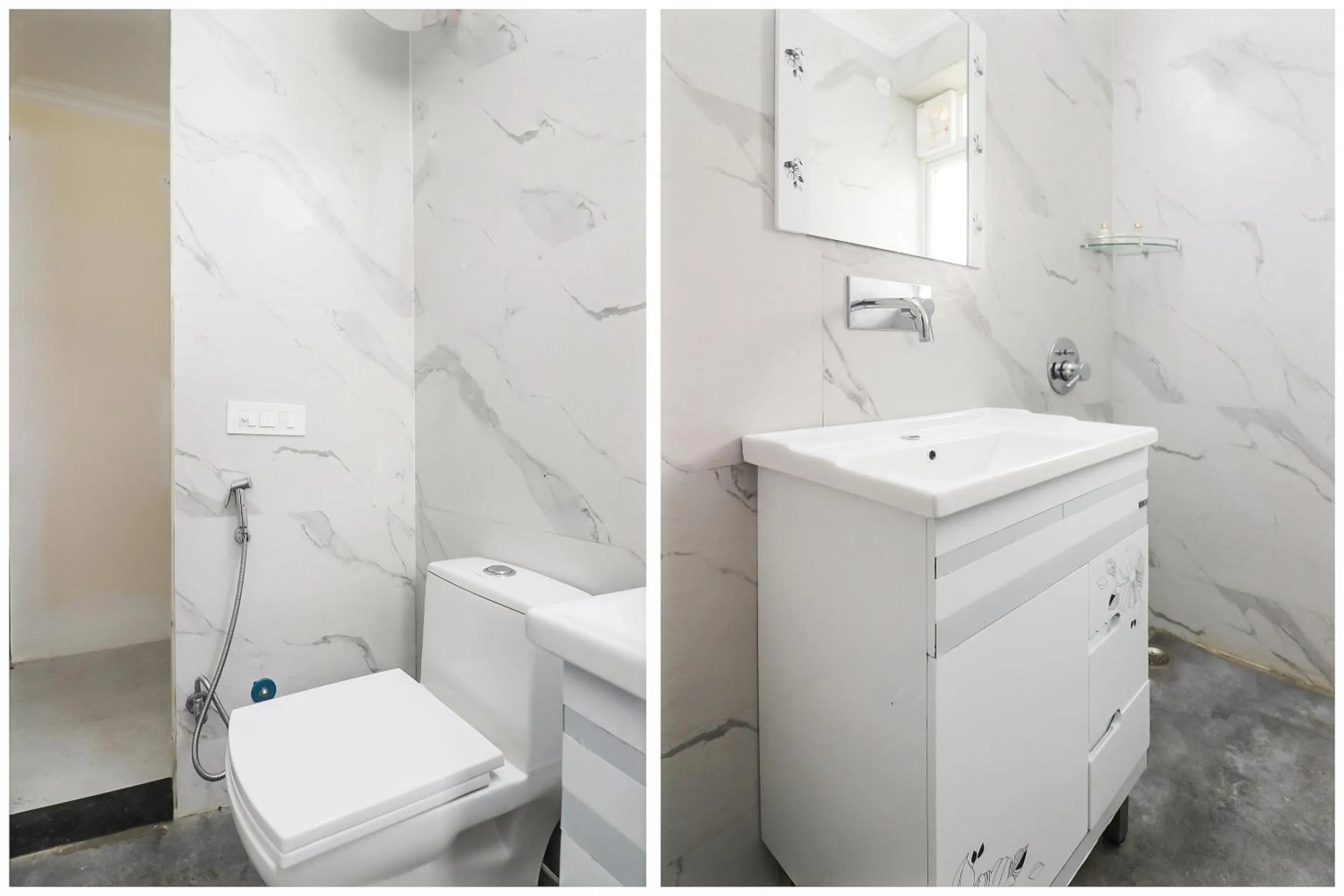 Bathroom in Collection O Green Leaf Residency