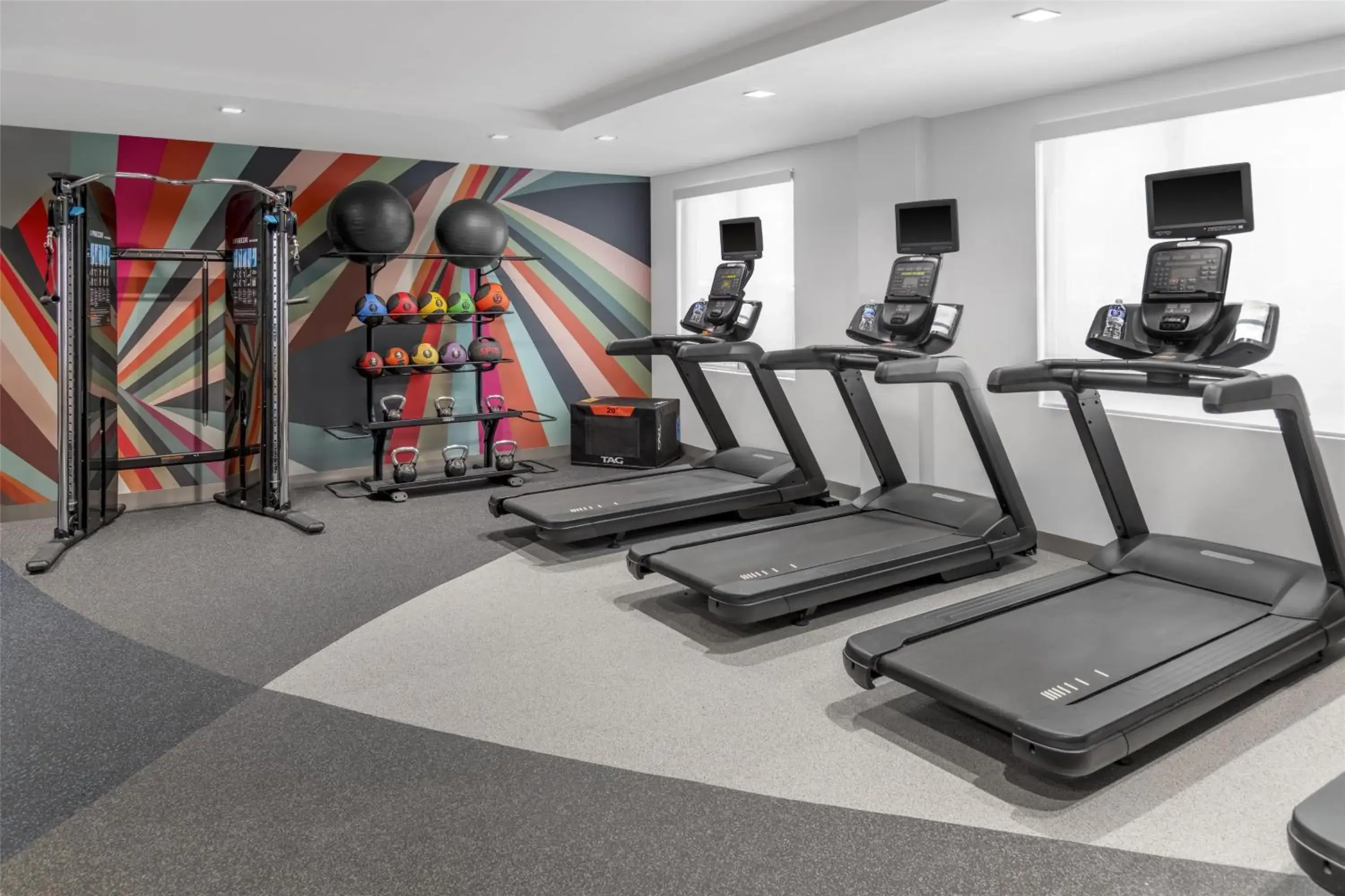 Fitness centre/facilities in Hilton Garden Inn Queens JFK Fitness centre/facilities in Hilton Garden Inn Queens JFK