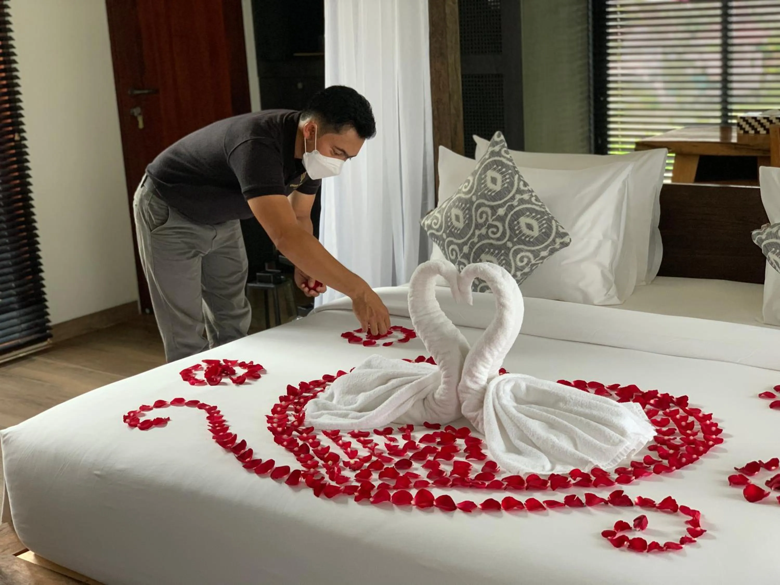 Staff, Bed in Umah Tirta