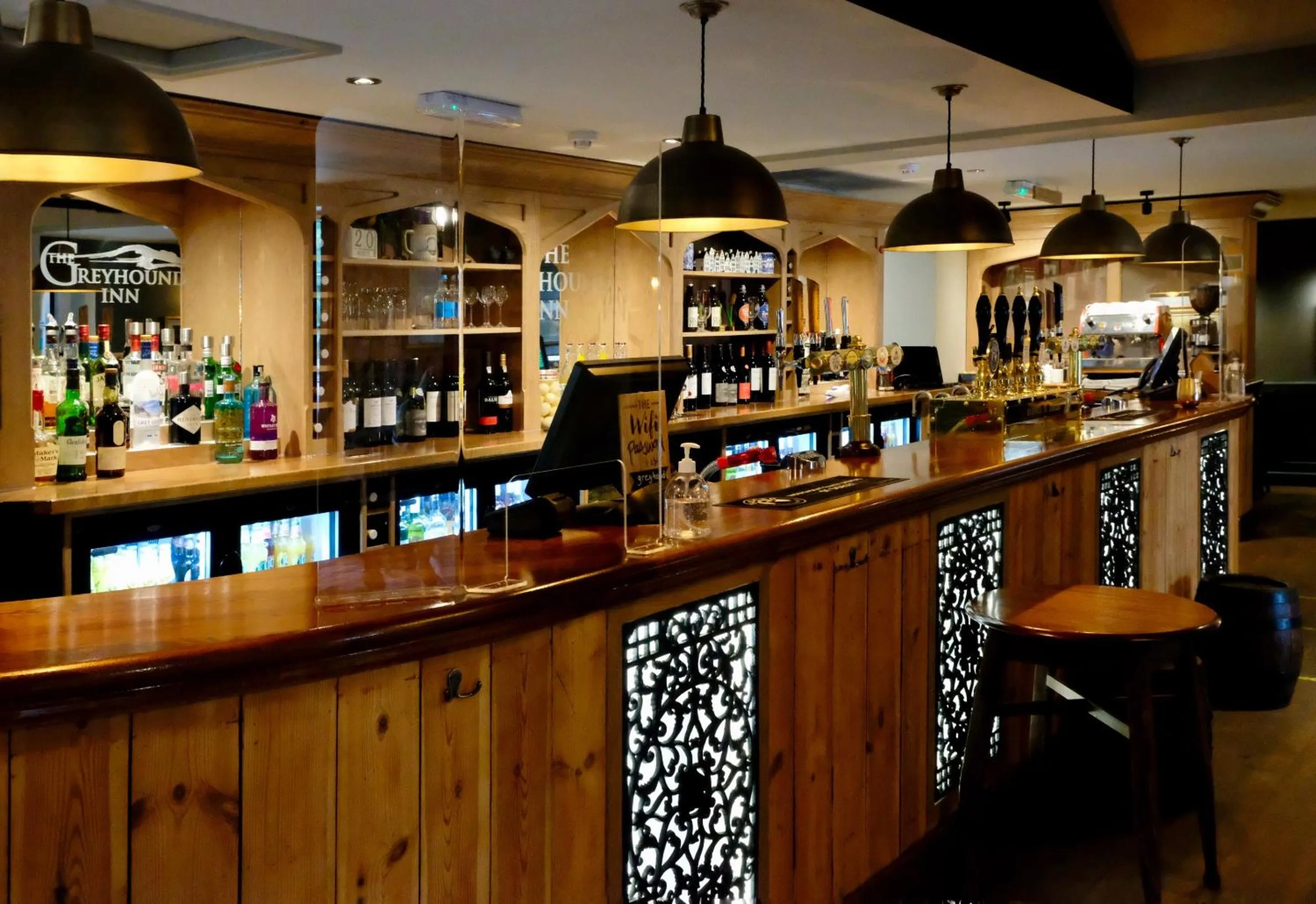 Lounge or bar in The Greyhound Inn