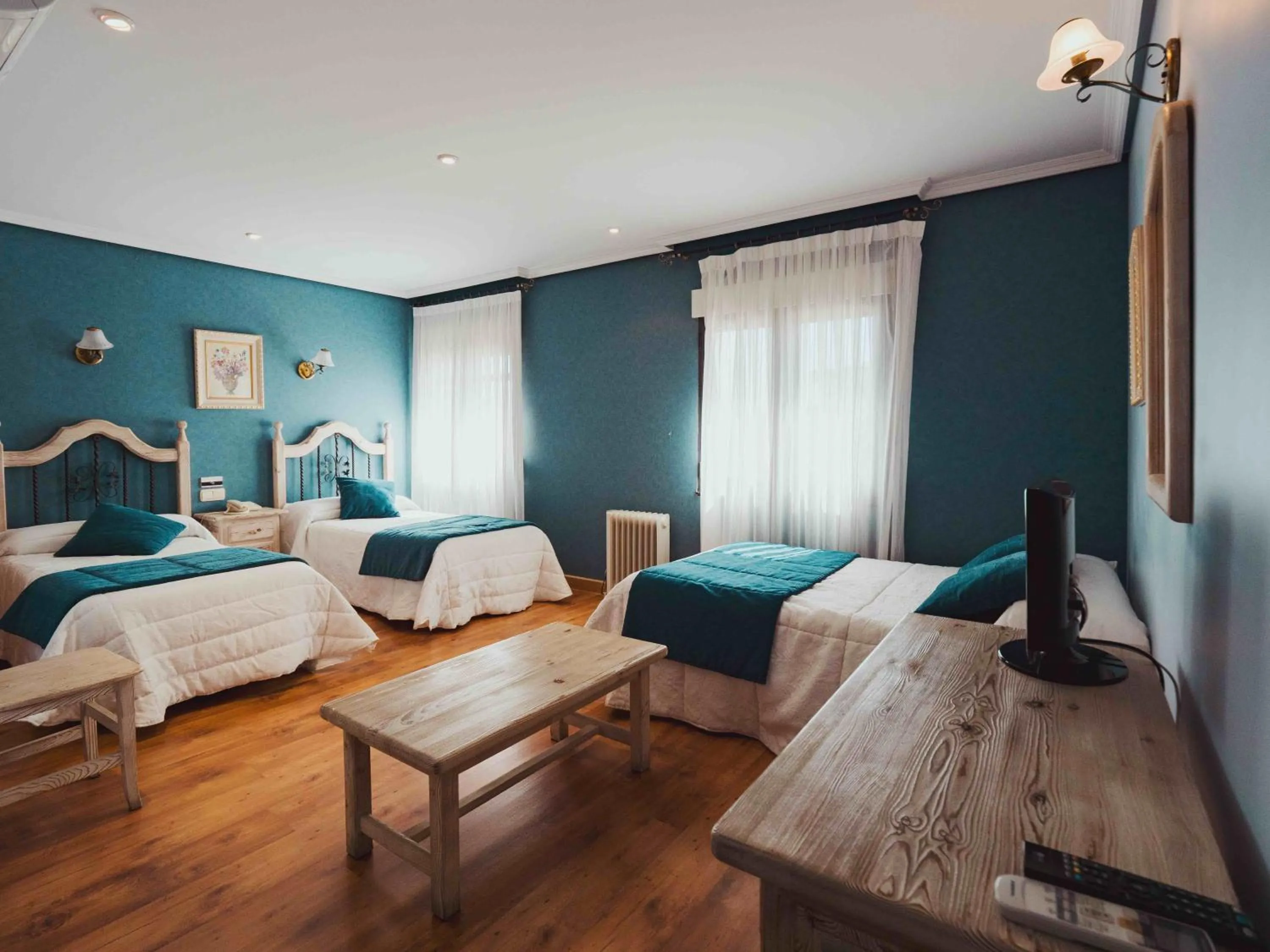 Bed in Hotel Doña Carmen