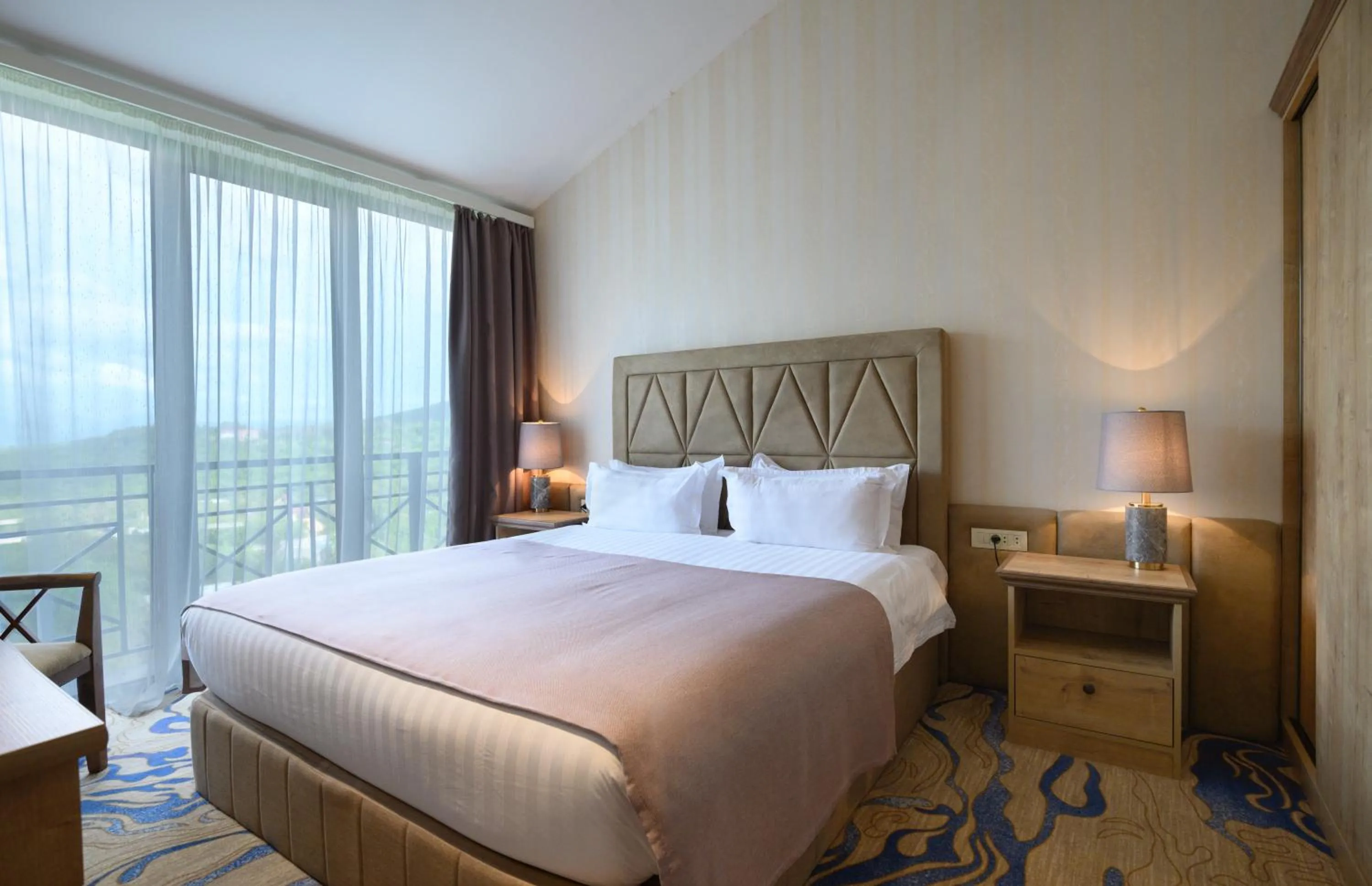 Bedroom, Bed in Aurora Resort Tsaghkadzor, By One