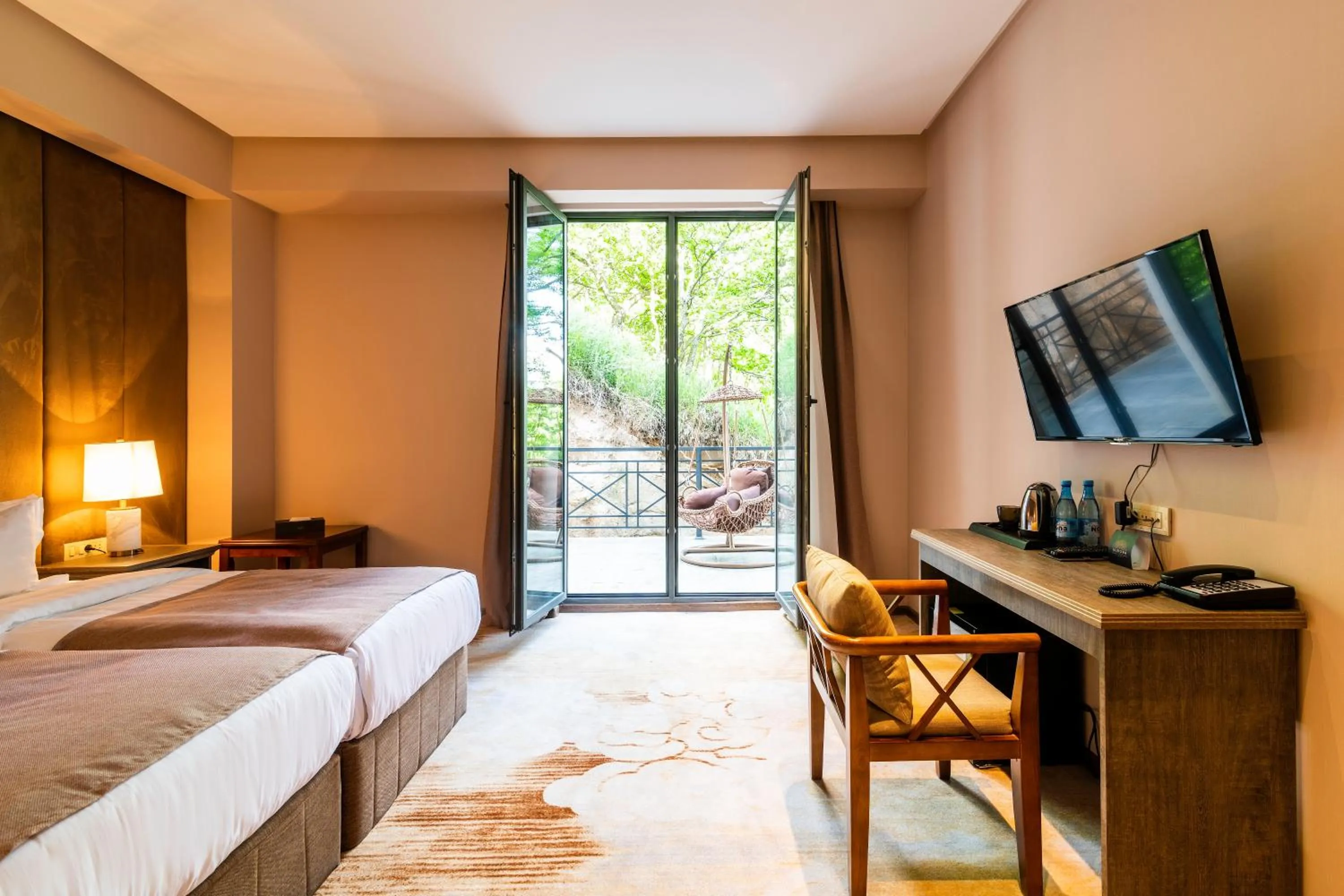 Bedroom, Bed in Aurora Resort Tsaghkadzor, By One