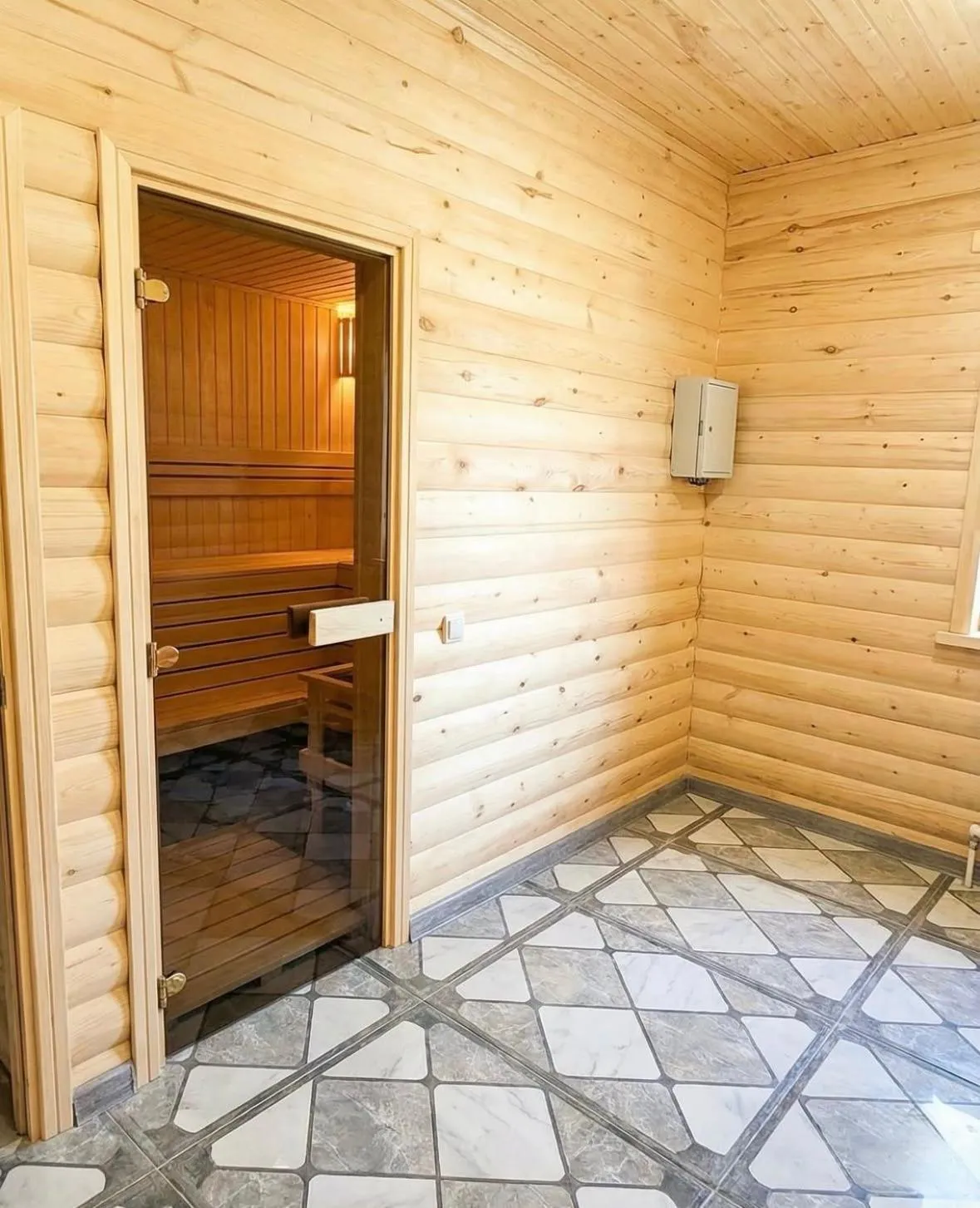 Sauna in Aurora Resort Tsaghkadzor, By One