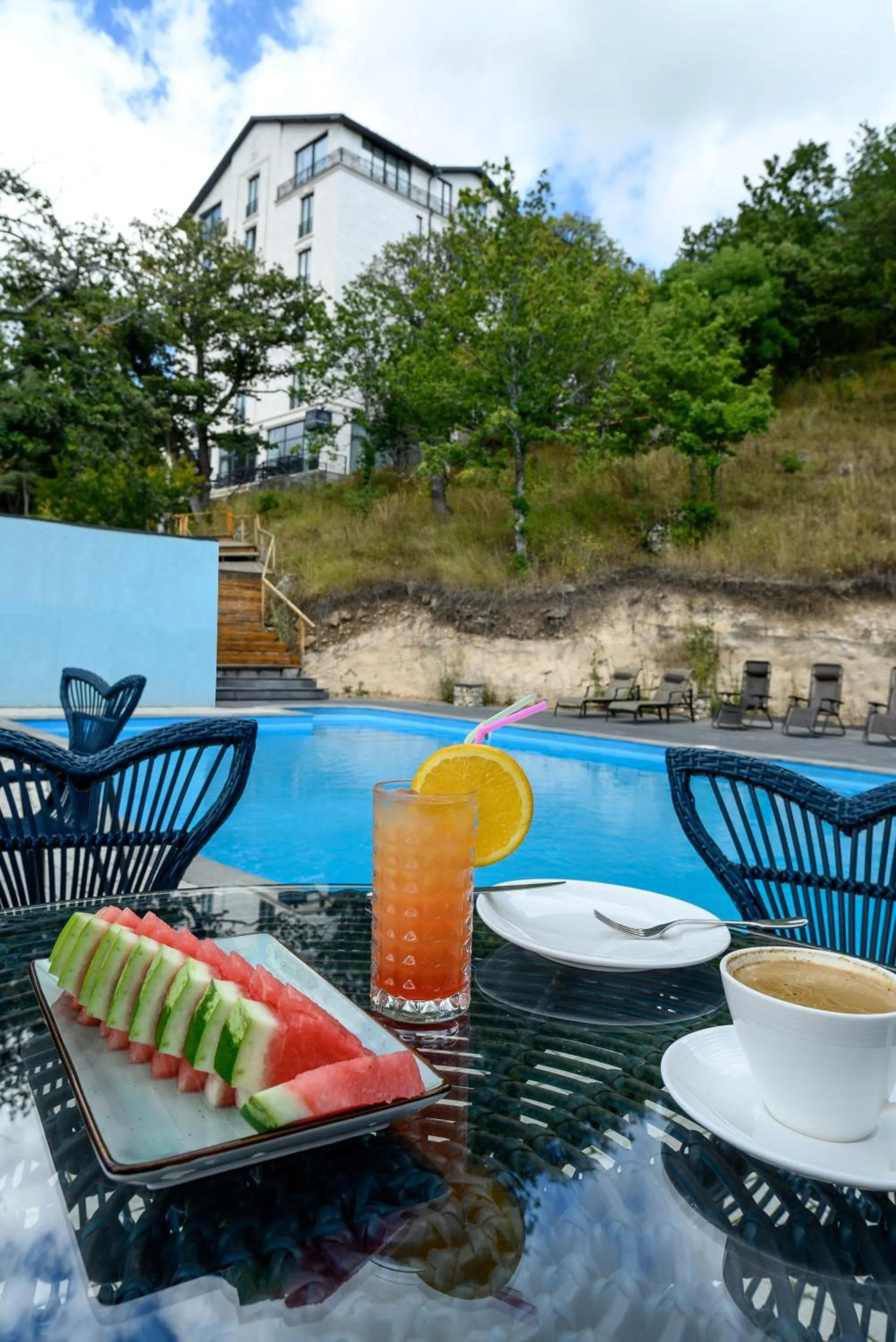 Swimming pool in Aurora Resort Tsaghkadzor, By One