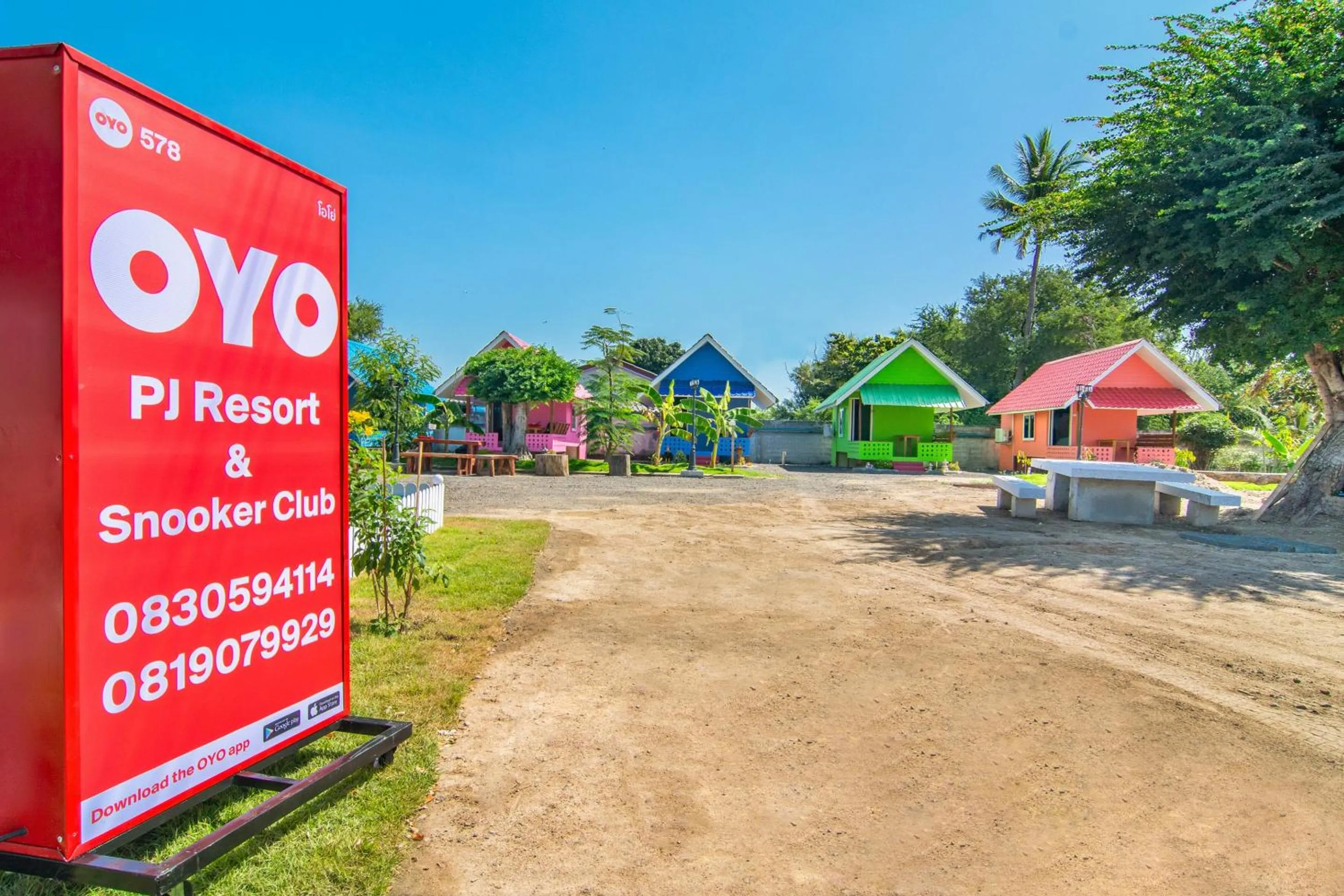 Facade/entrance in OYO 578 PJ Resort And Snooker Club