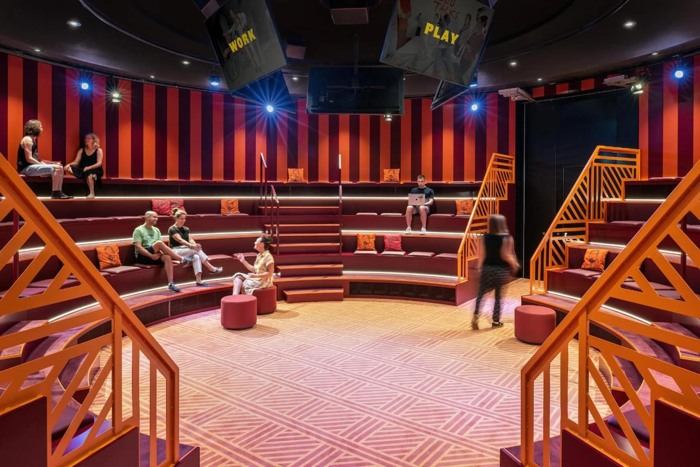 Meeting/conference room in The Social Hub Vienna