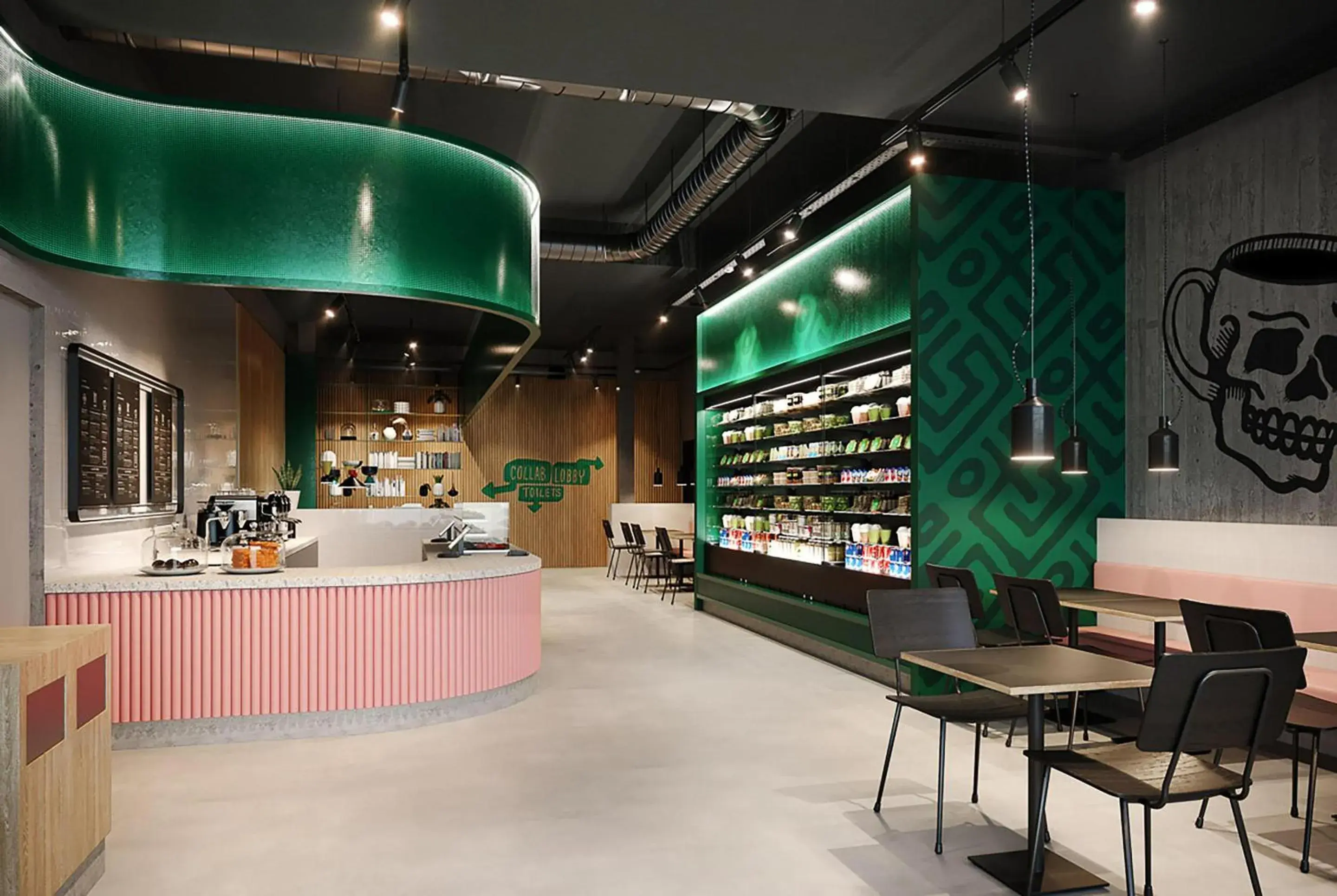 Restaurant/places to eat in The Social Hub Vienna Restaurant/places to eat in The Social Hub Vienna