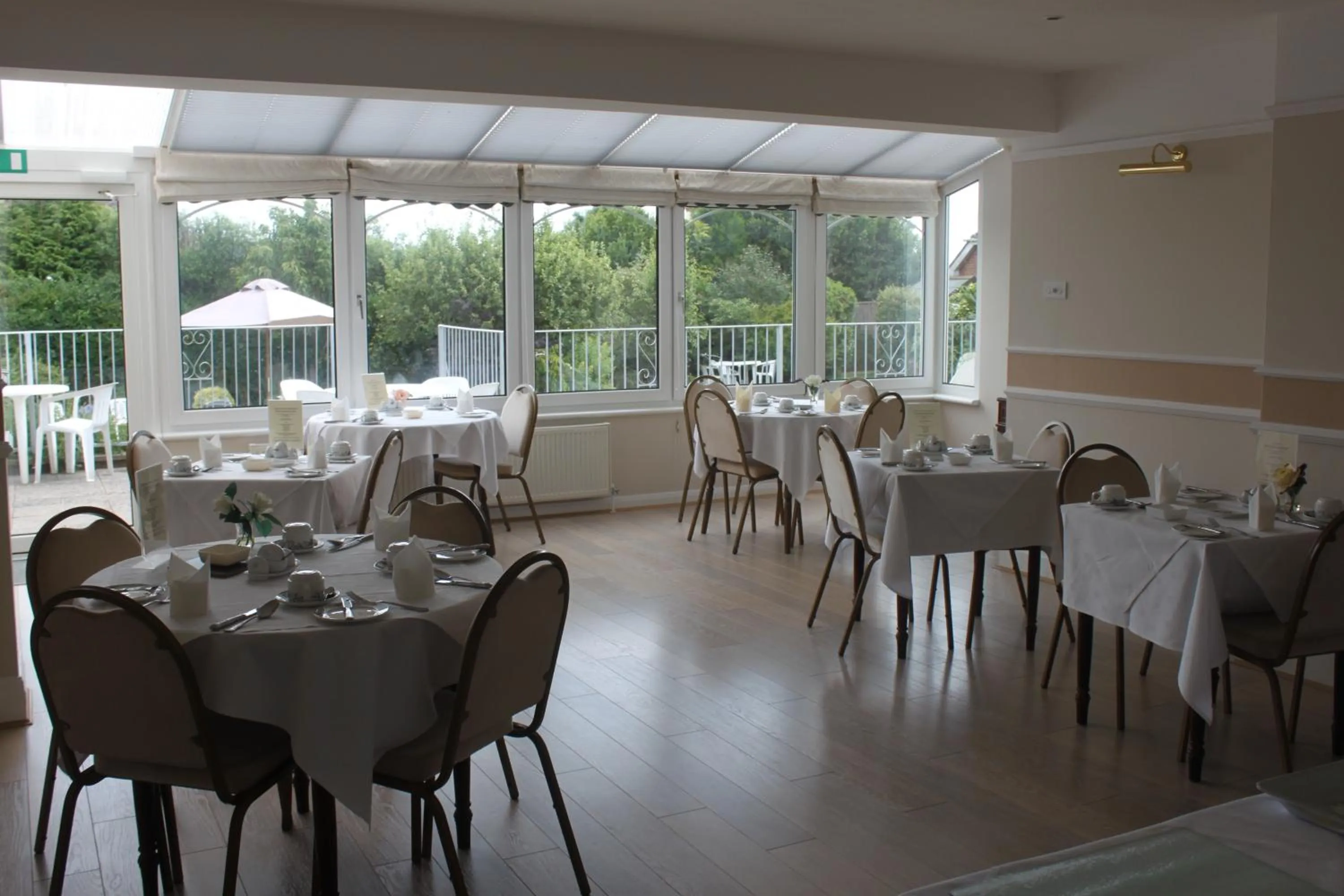 Dining area in The Long Range