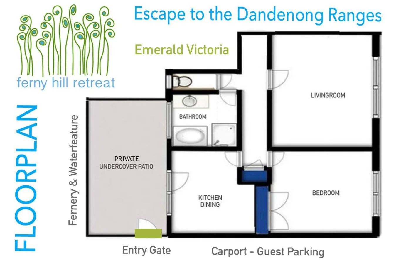 Ferny Hill Retreat, Emerald Victoria