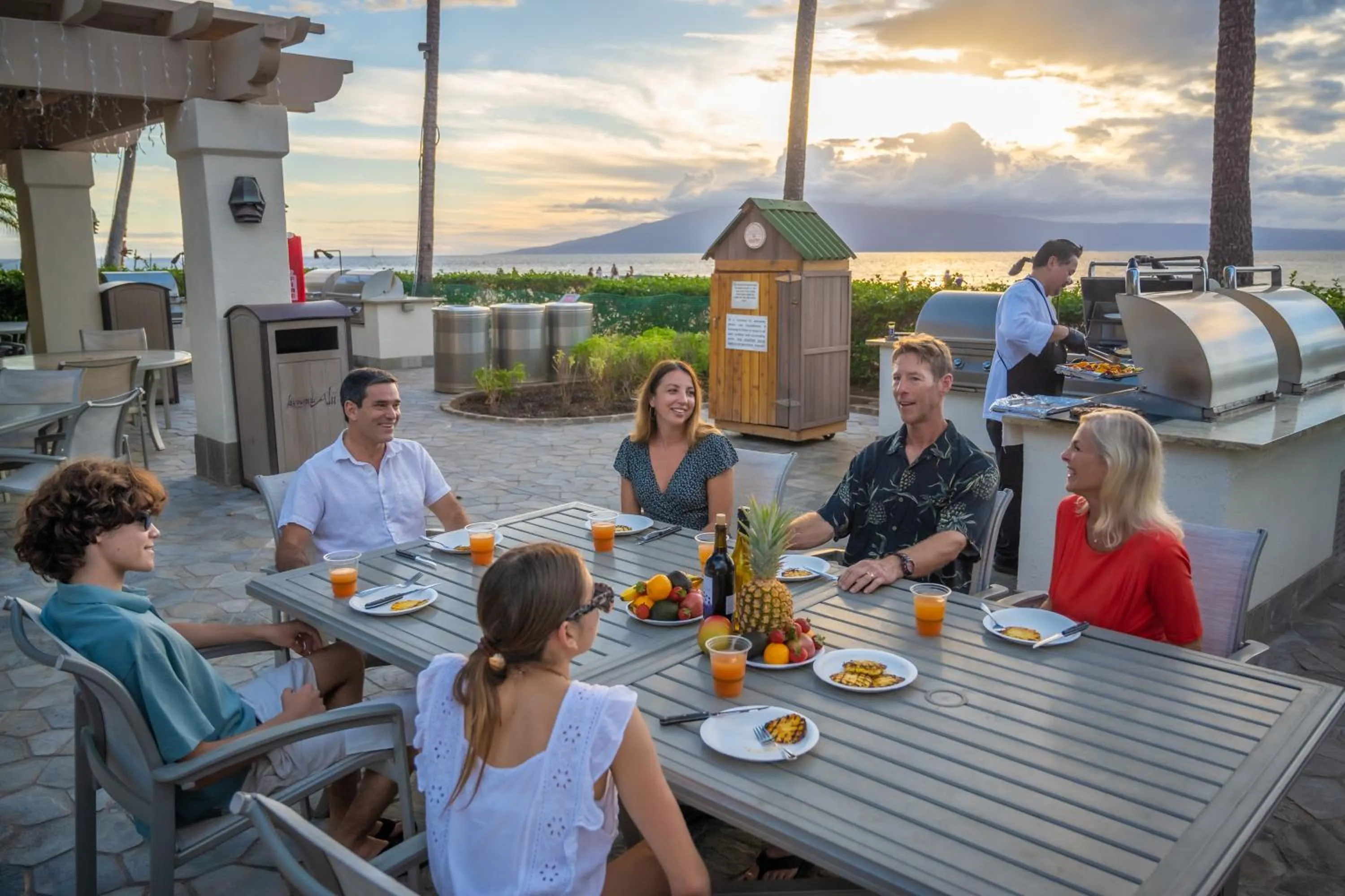 BBQ facilities in Kaanapali Alii