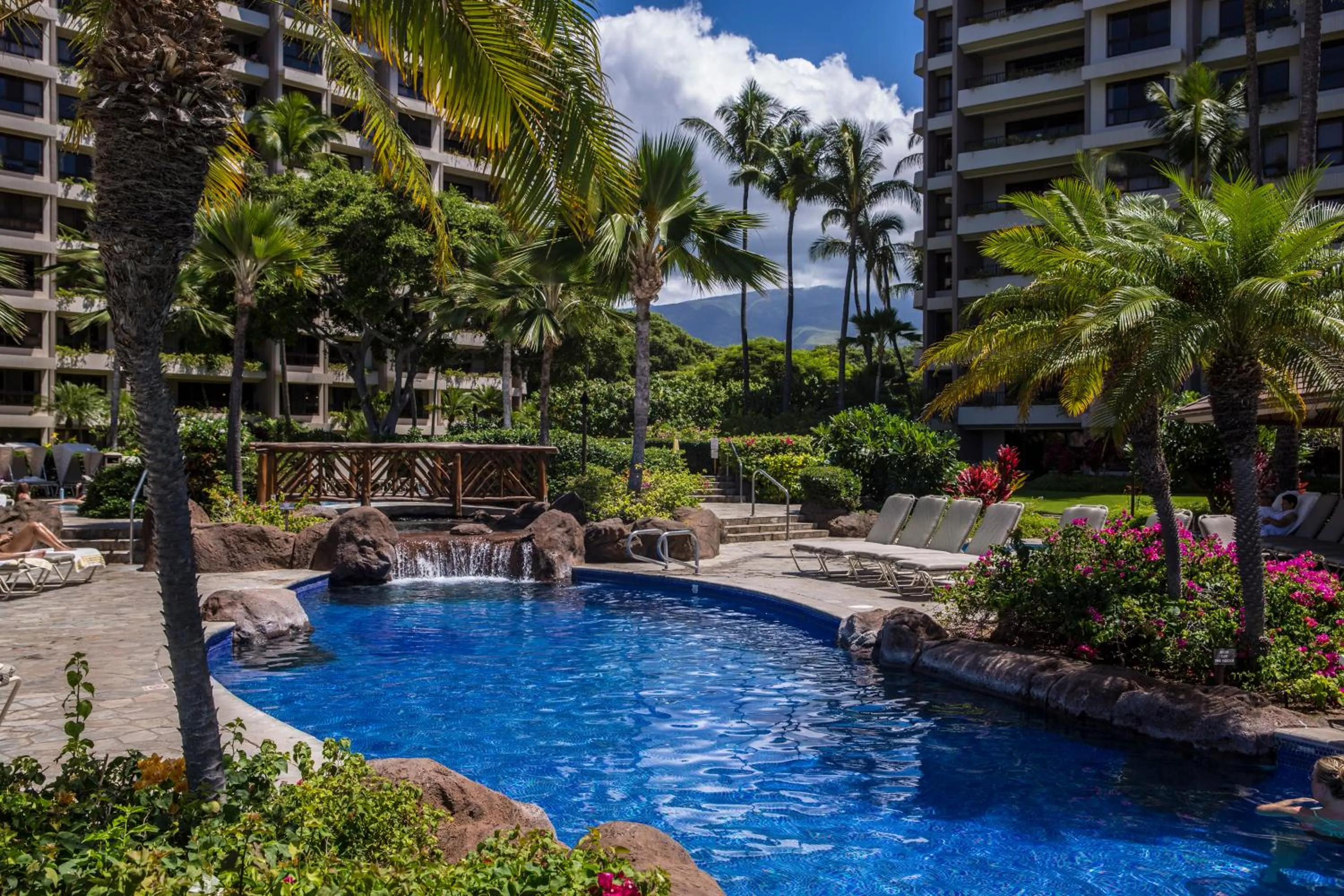 Swimming pool in Kaanapali Alii