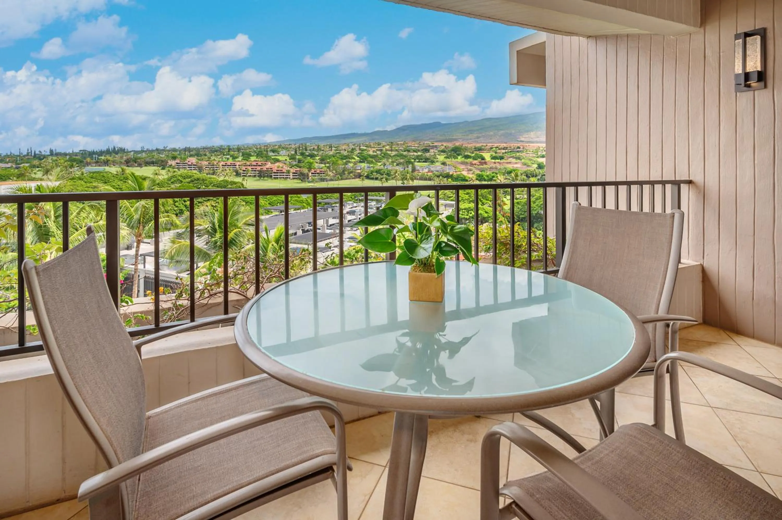 Patio in Kaanapali Alii