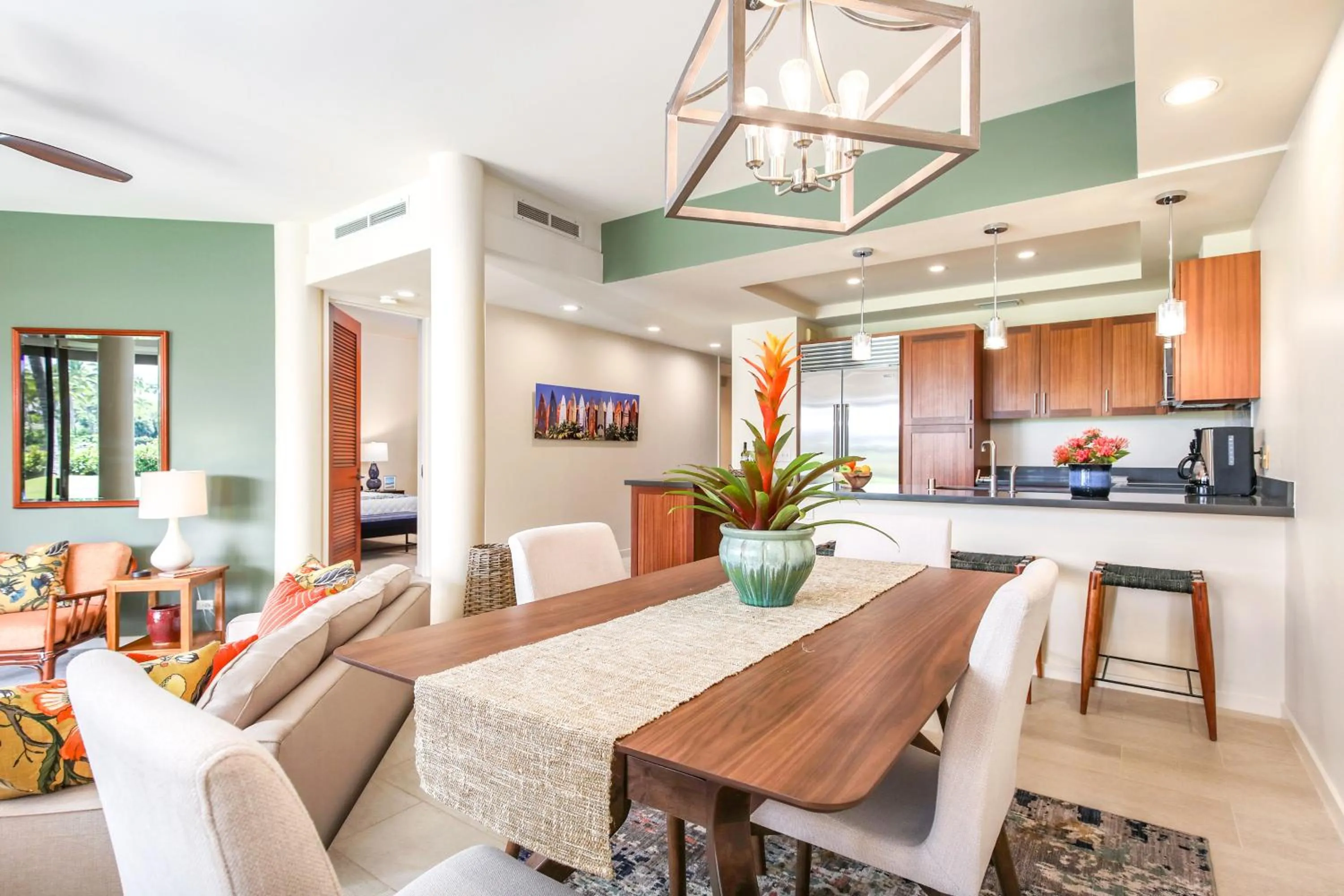 Dining area in Mauna Lani Point