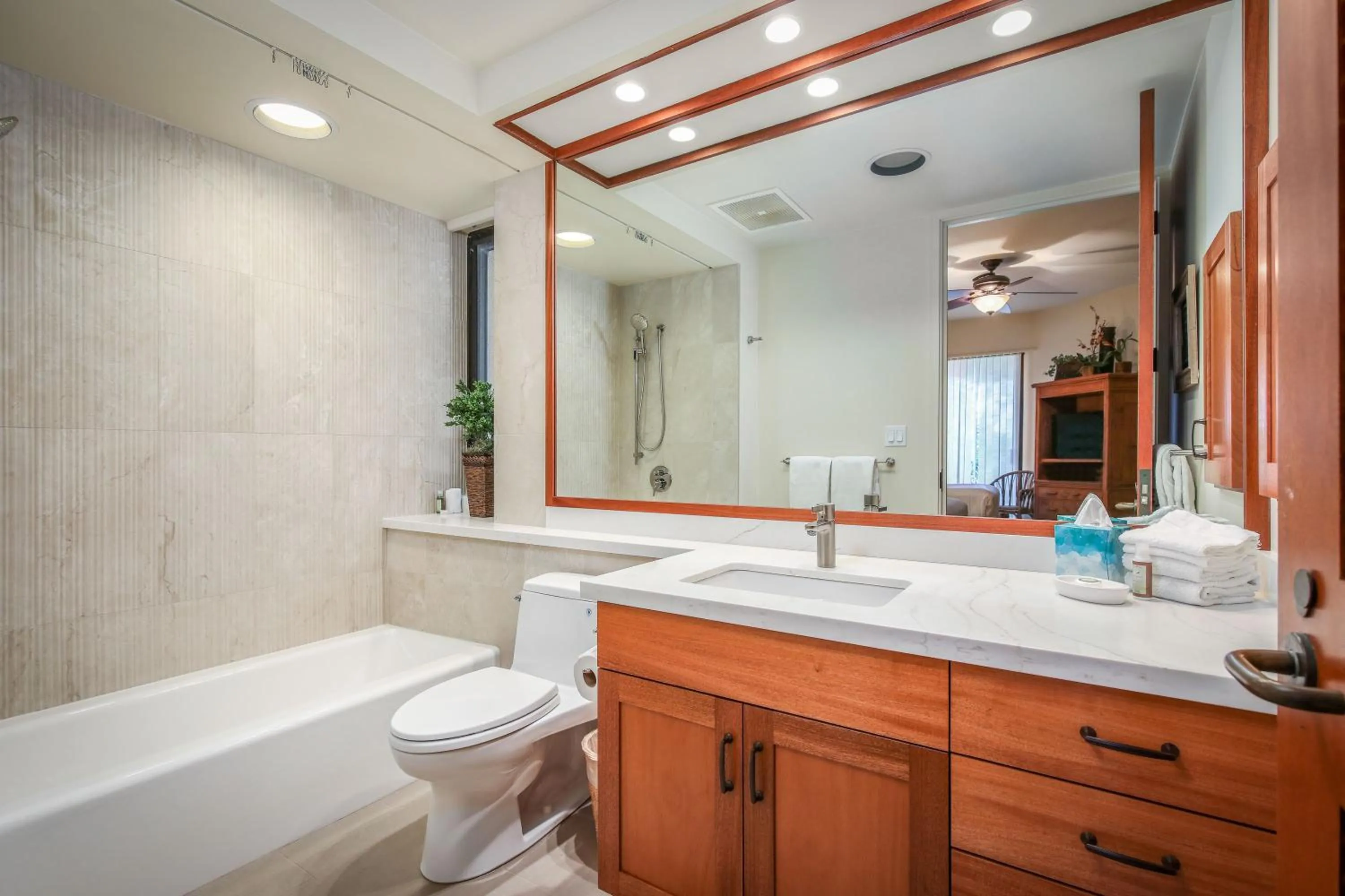 Bathroom in Mauna Lani Point