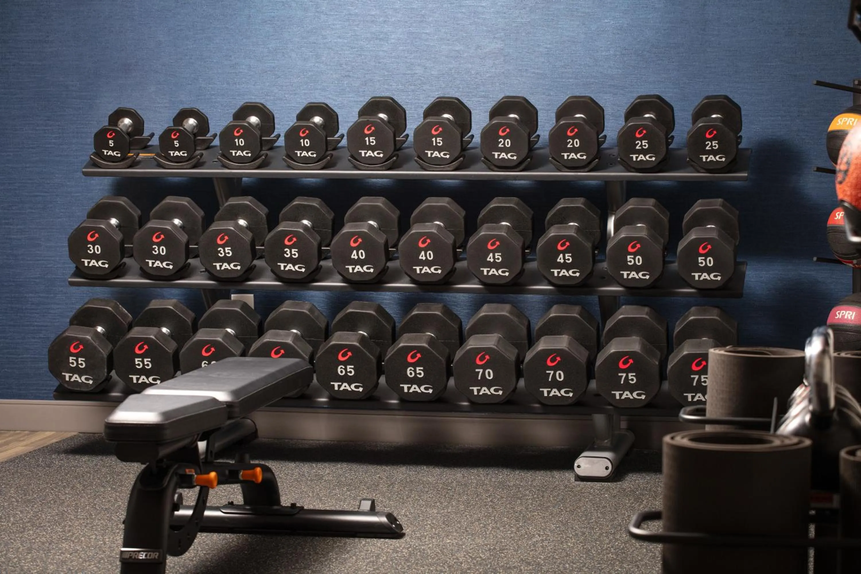 Fitness centre/facilities in Hampton Inn Phoenix Airport North