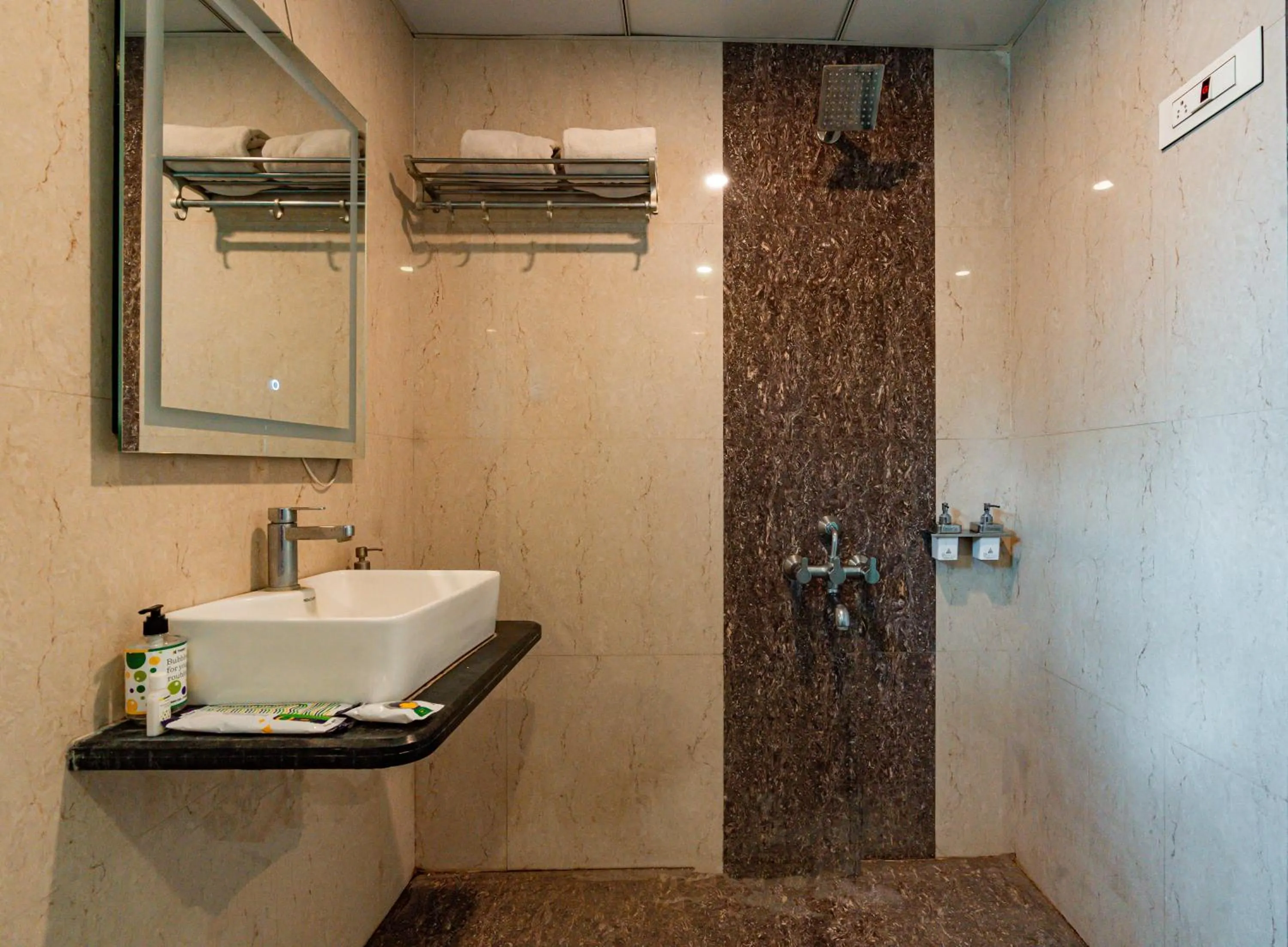 Bathroom in Treebo Westview