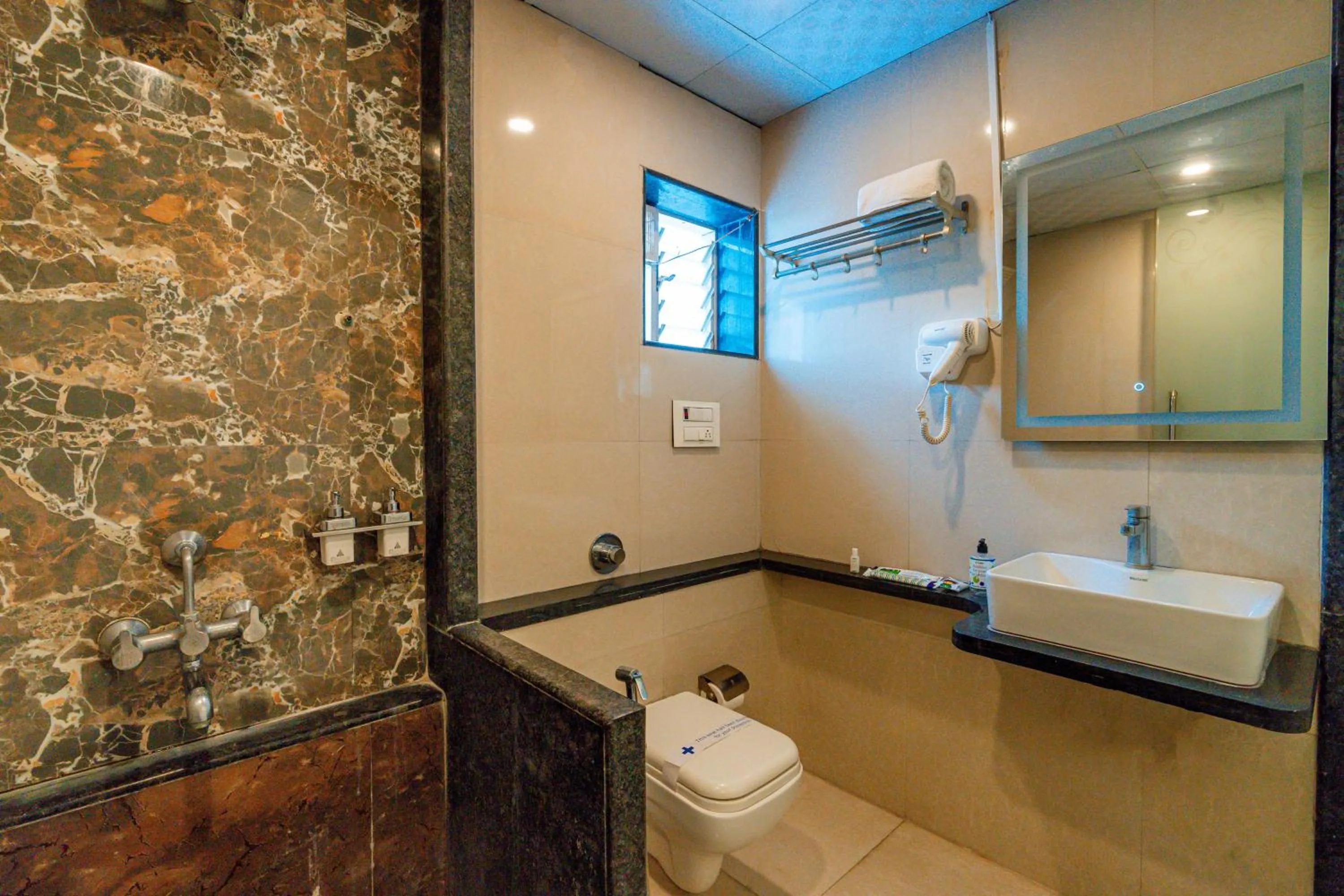 Bathroom in Treebo Westview