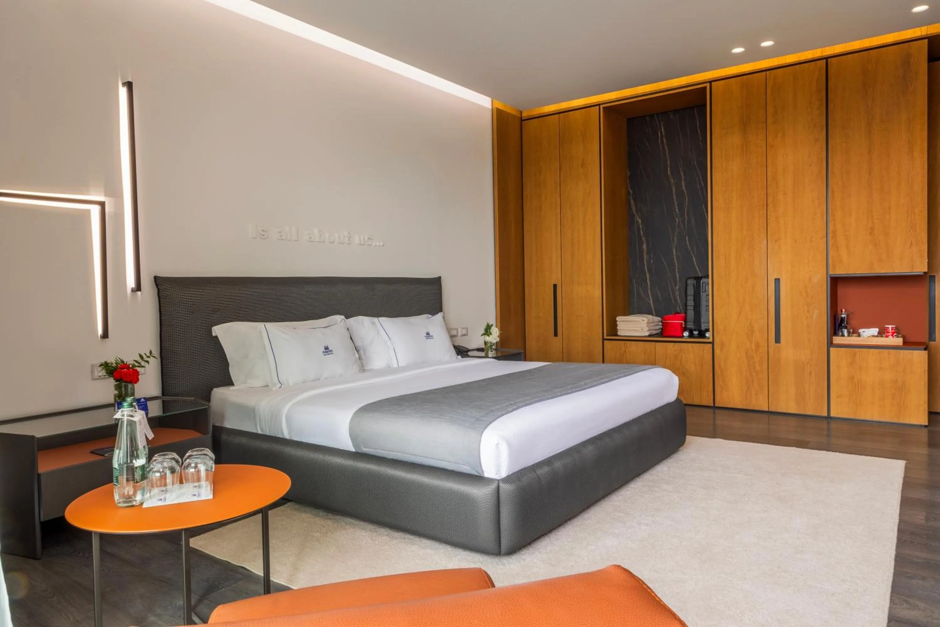 Bed in Maritim Marina Bay Resort SPA & Casino