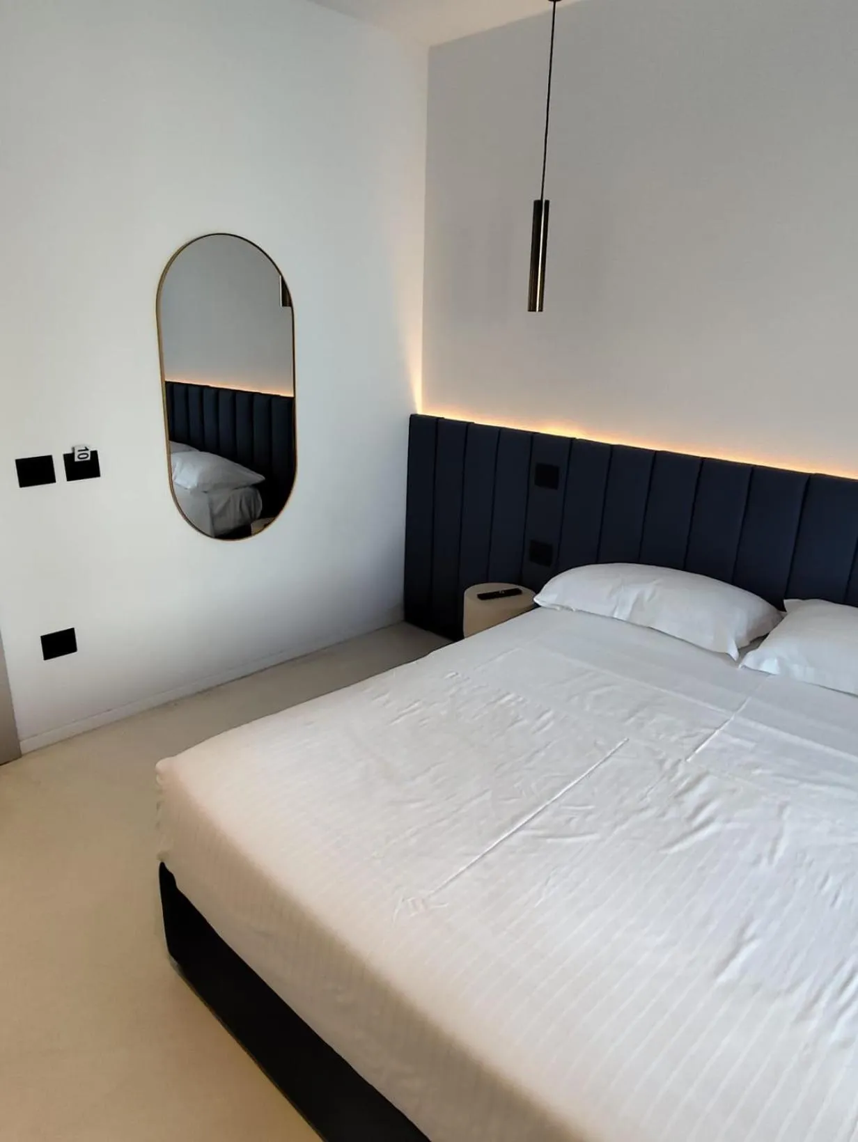 Bed in Gabbiano Suites