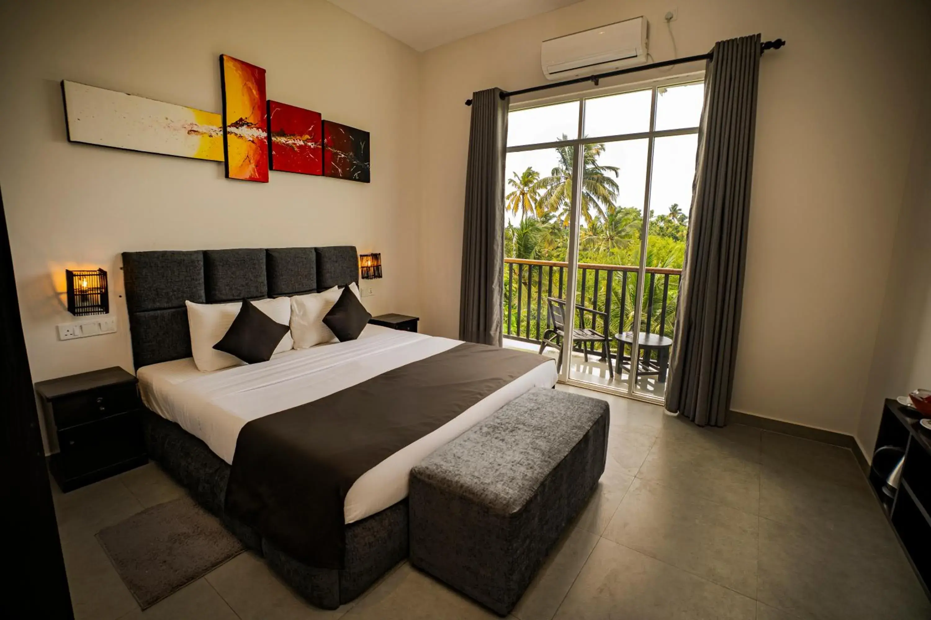Deluxe Double Room with Balcony - single occupancy in Scenic Bay Weligama Deluxe Double Room with Balcony - single occupancy in Scenic Bay Weligama