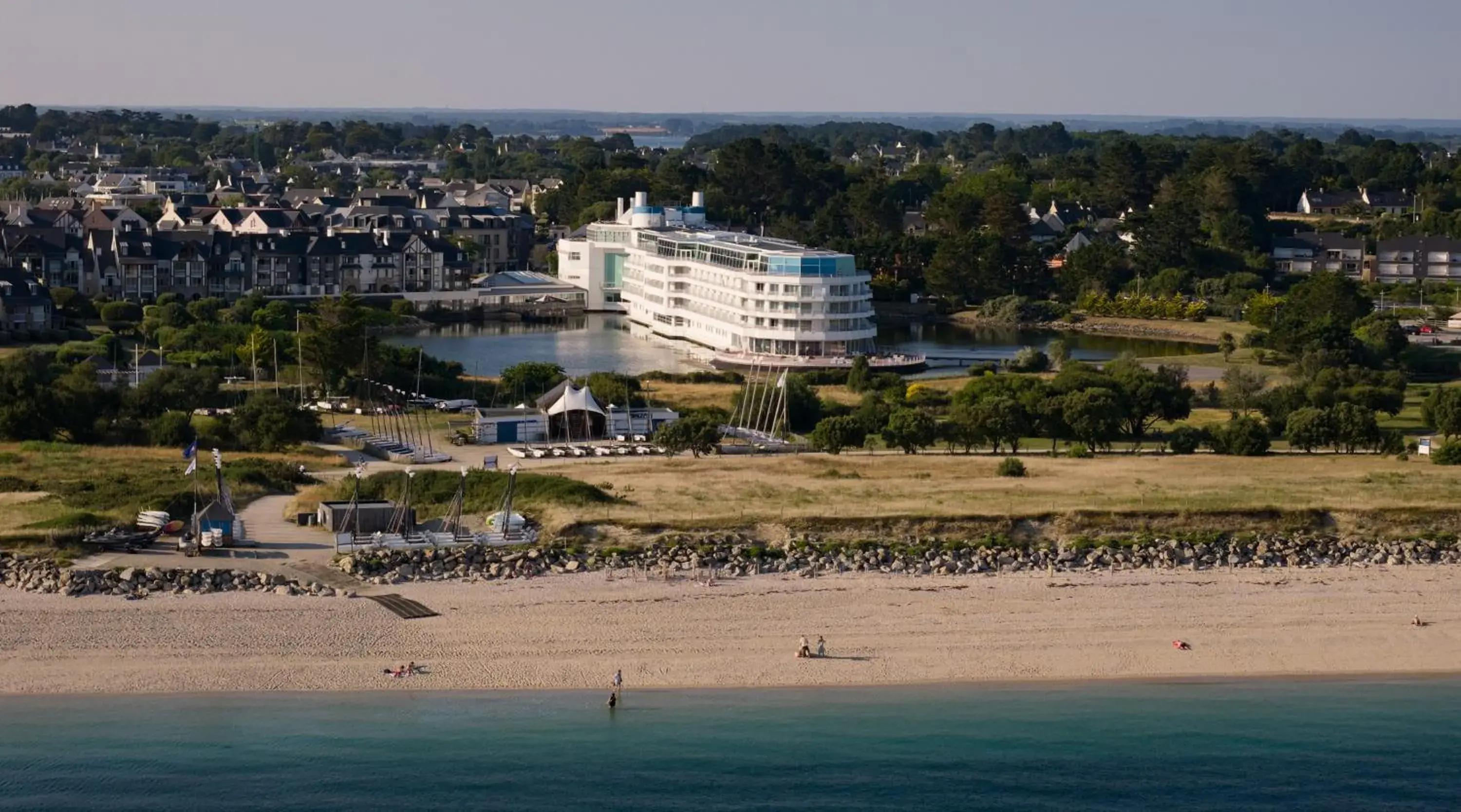 Property building in Miramar La Cigale Hotel Thalasso & Spa Property building in Miramar La Cigale Hotel Thalasso & Spa