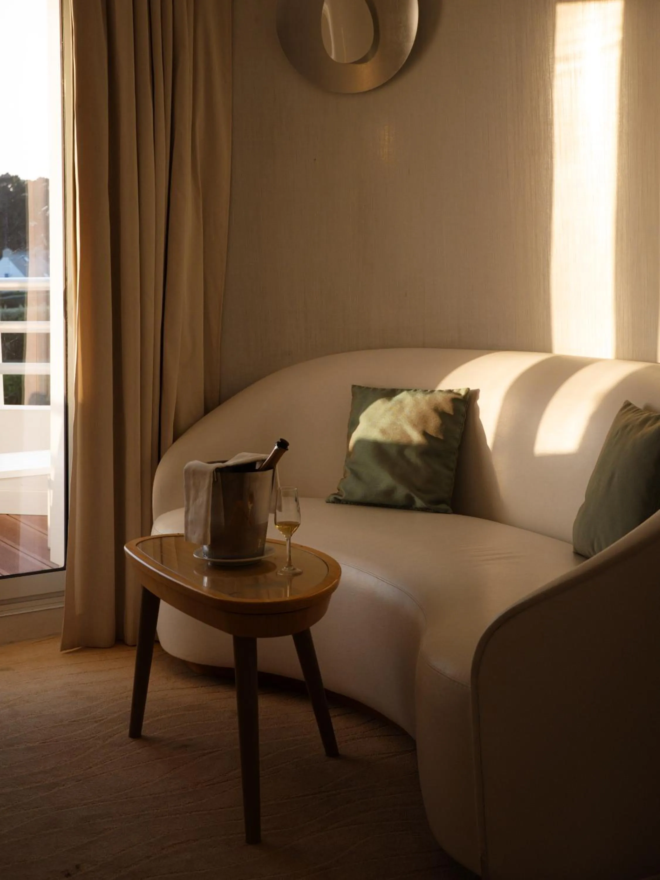 Living room in Miramar La Cigale Hotel Thalasso & Spa