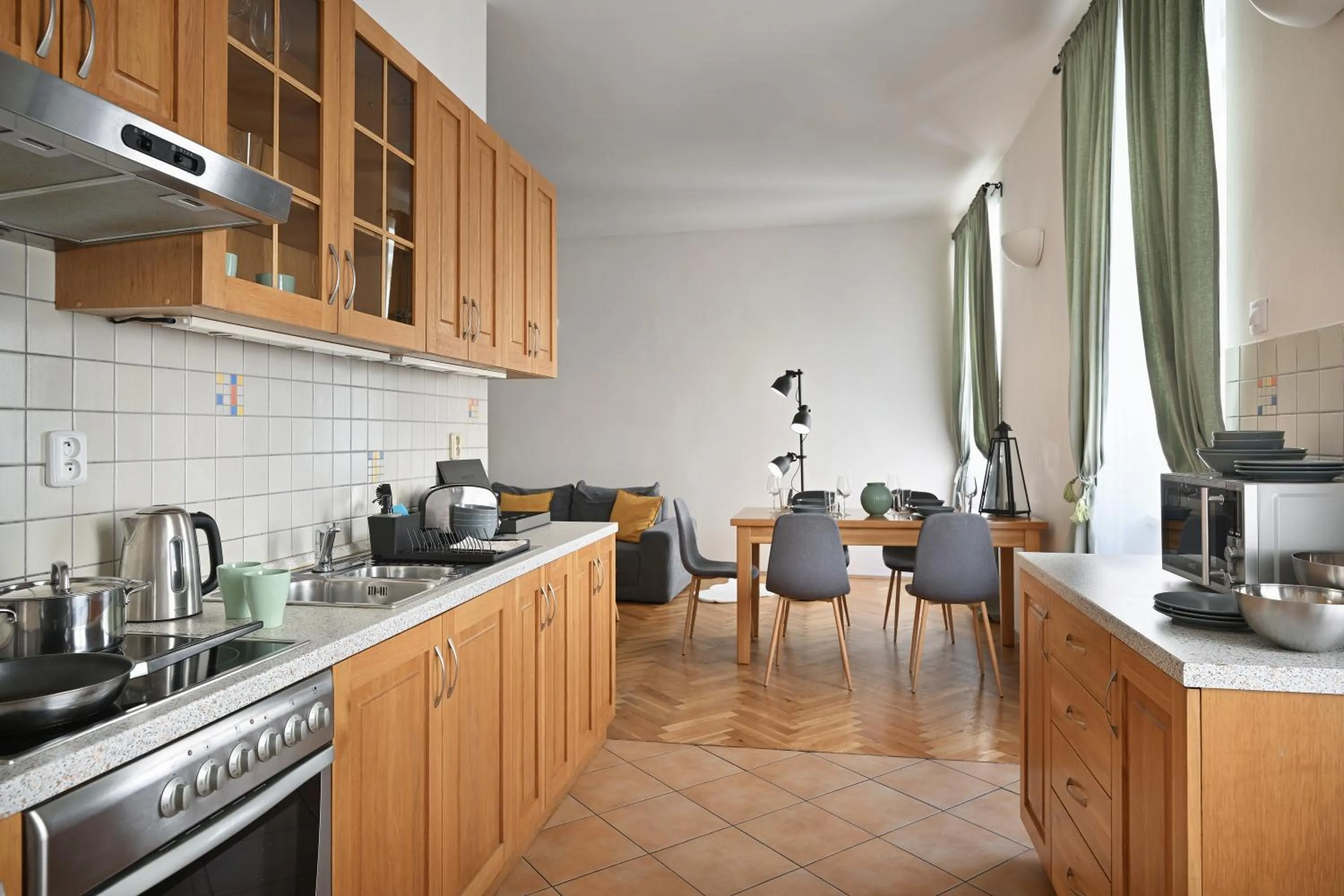 Coffee/tea facilities in White Swan Boutique Apartments