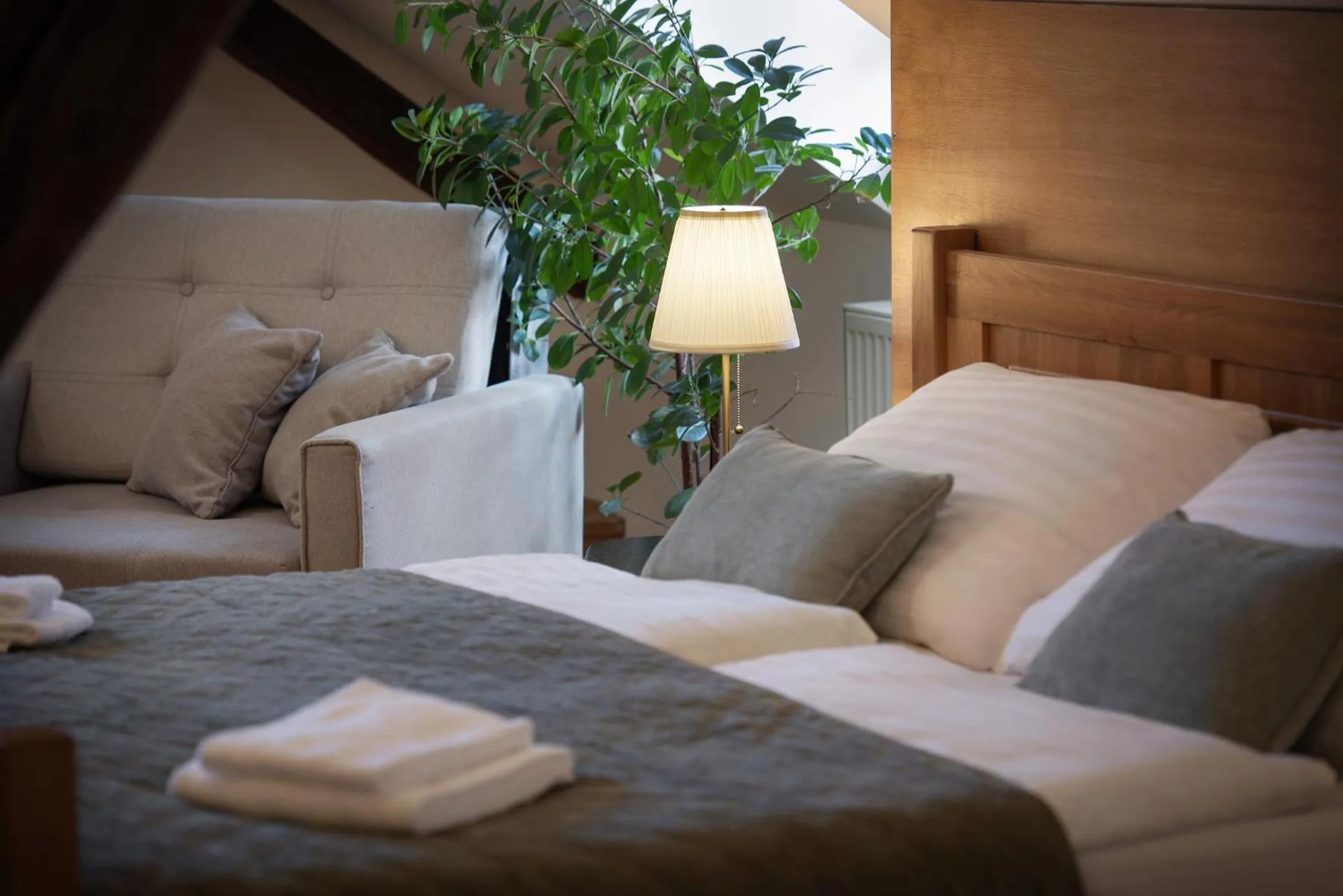 Bed in White Swan Boutique Apartments