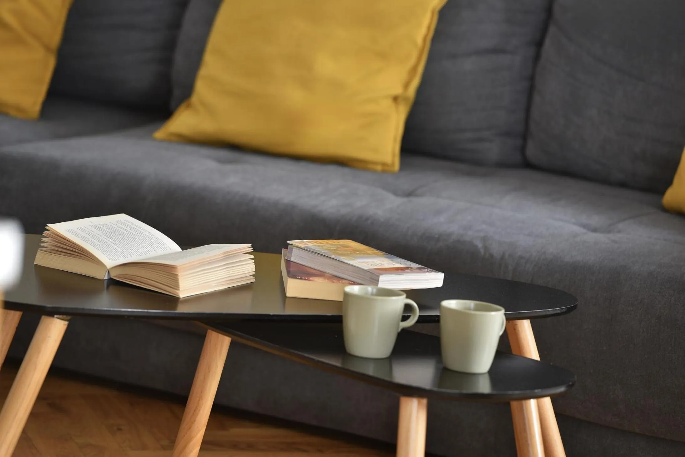 Living room in White Swan Boutique Apartments